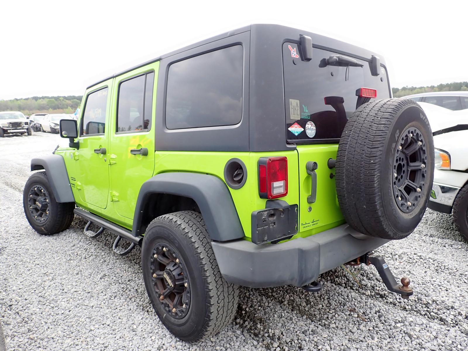Photo 3 from auction – 2013 JEEP WRANGLER U with VIN 1C4BJWDG2DL529115