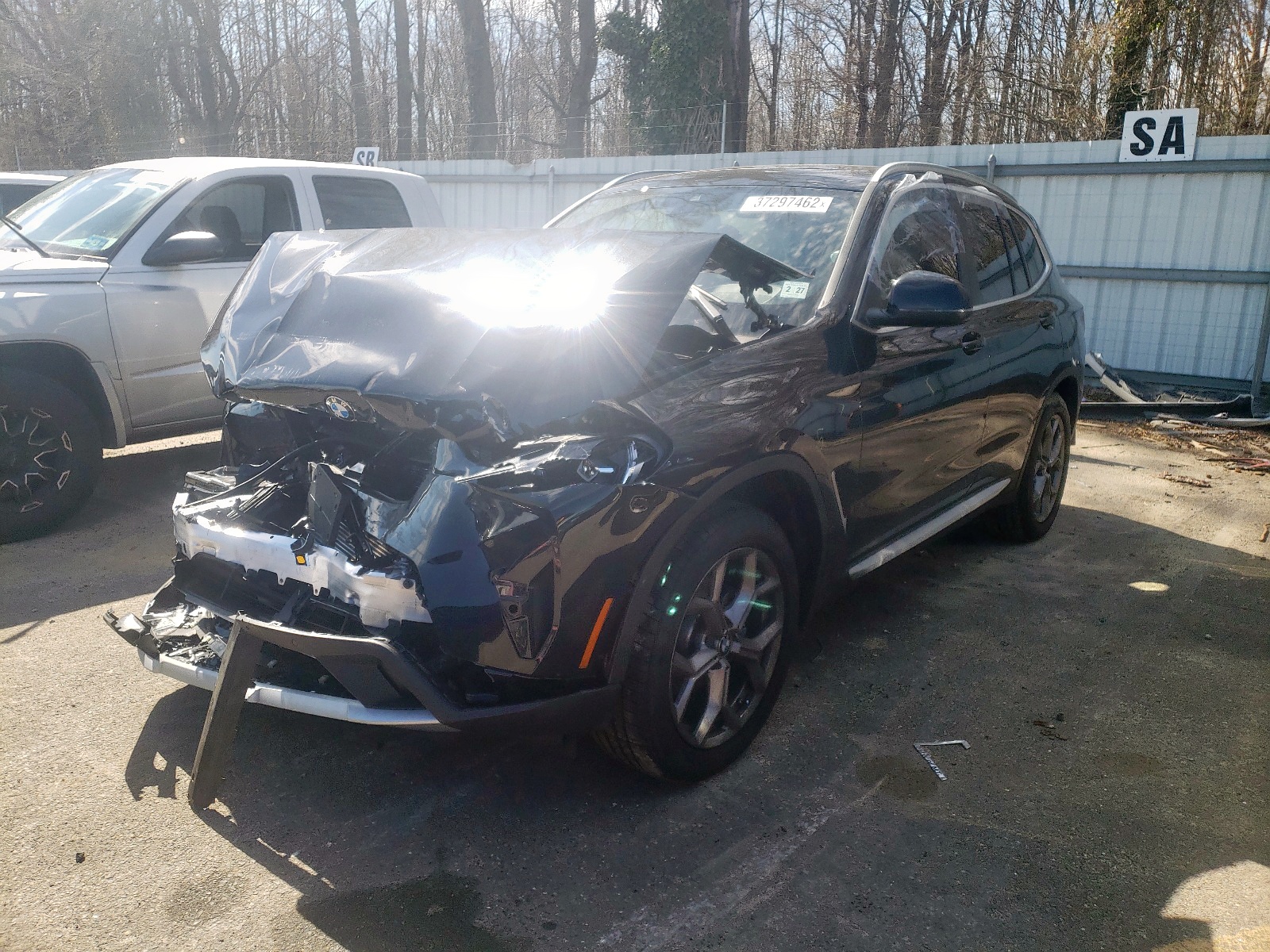 Photo 2 from auction – 2022 BMW X3 XDRIVE3 with VIN 5UX53DP07N9L24414