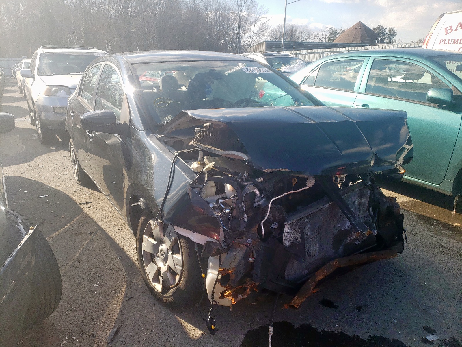 Photo 1 from auction – 2008 NISSAN SENTRA 2.0 with VIN 3N1AB61E98L679084
