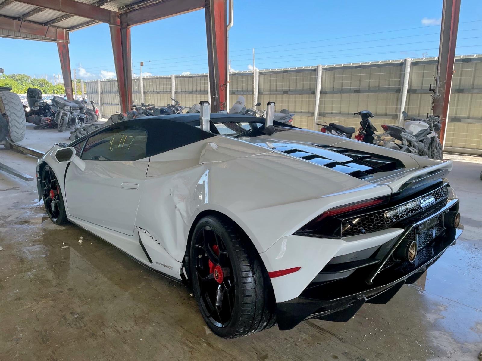 Photo 3 from auction – 2020 LAMBORGHINI HURACAN EV with VIN ZHWUT4ZF0LLA13660
