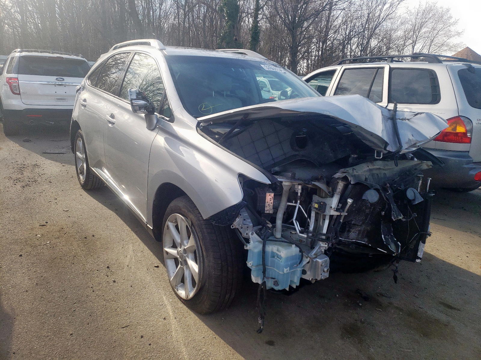 LEXUS RX 350 2012 with VIN 2T2BK1BA4CC153470 - Photo from auction