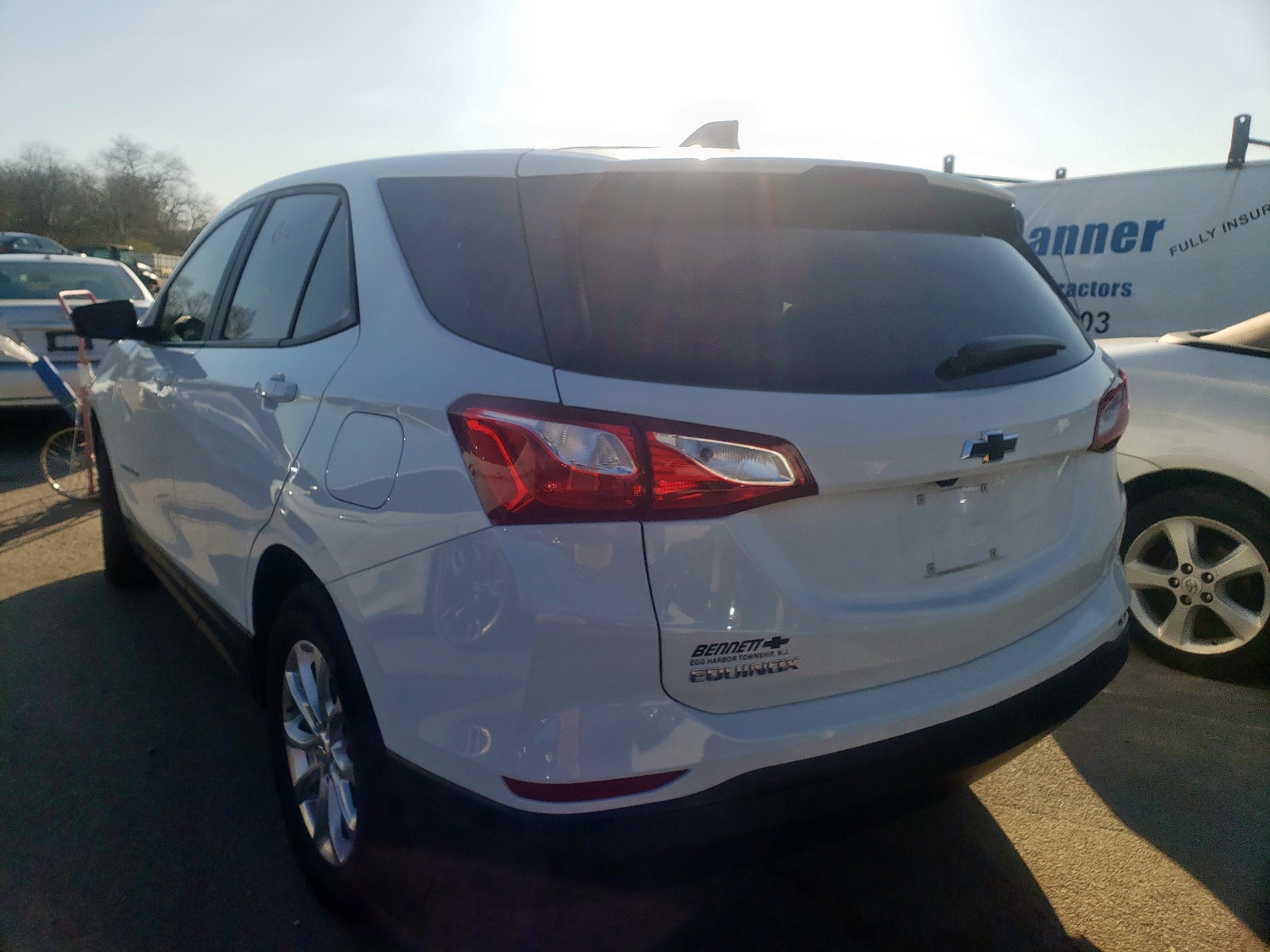 Photo 3 from auction – 2021 CHEVROLET EQUINOX LS with VIN 3GNAXHEV6MS177533
