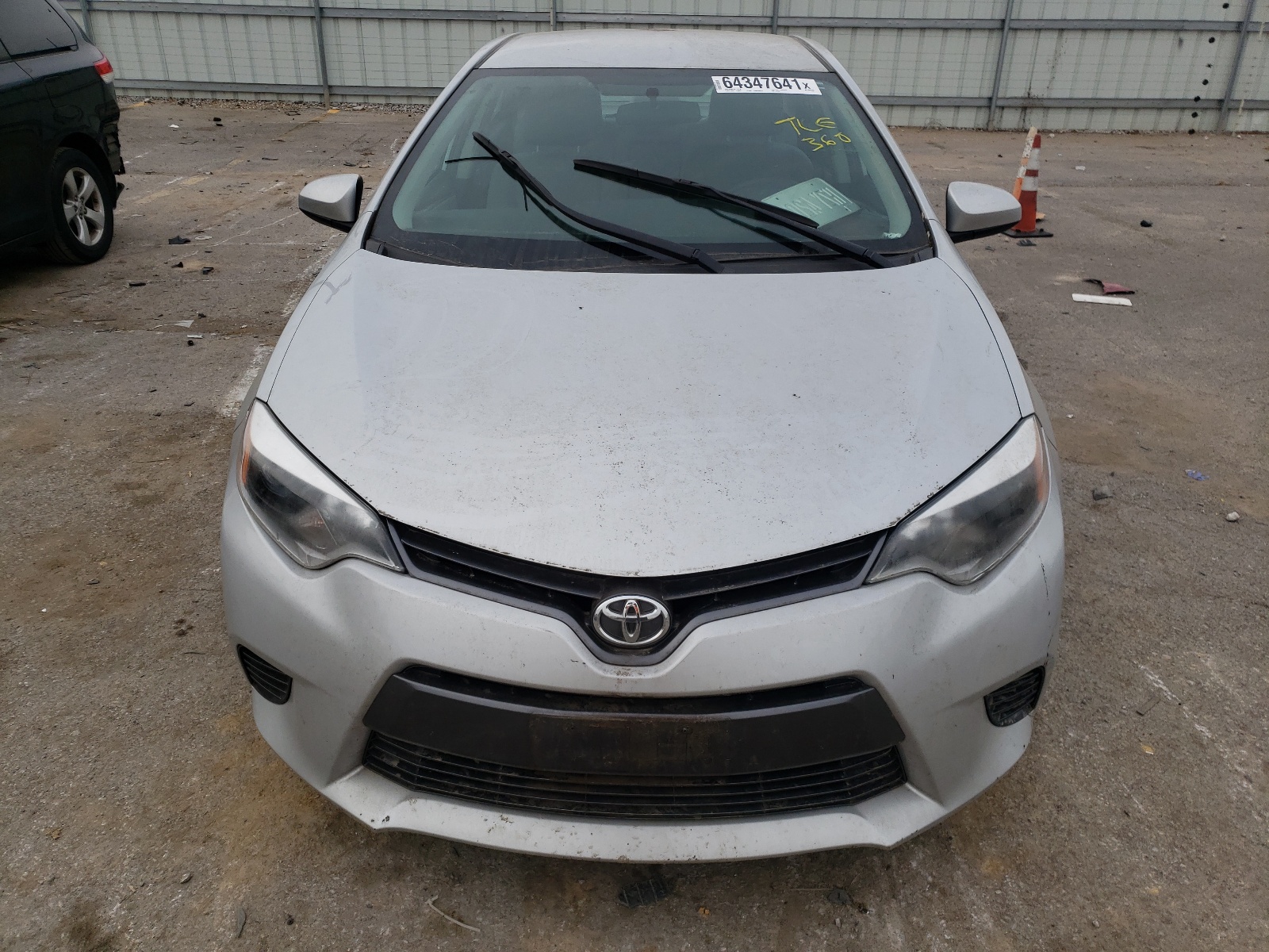 Photo 9 from auction – 2015 TOYOTA COROLLA L with VIN 2T1BURHE3FC379303
