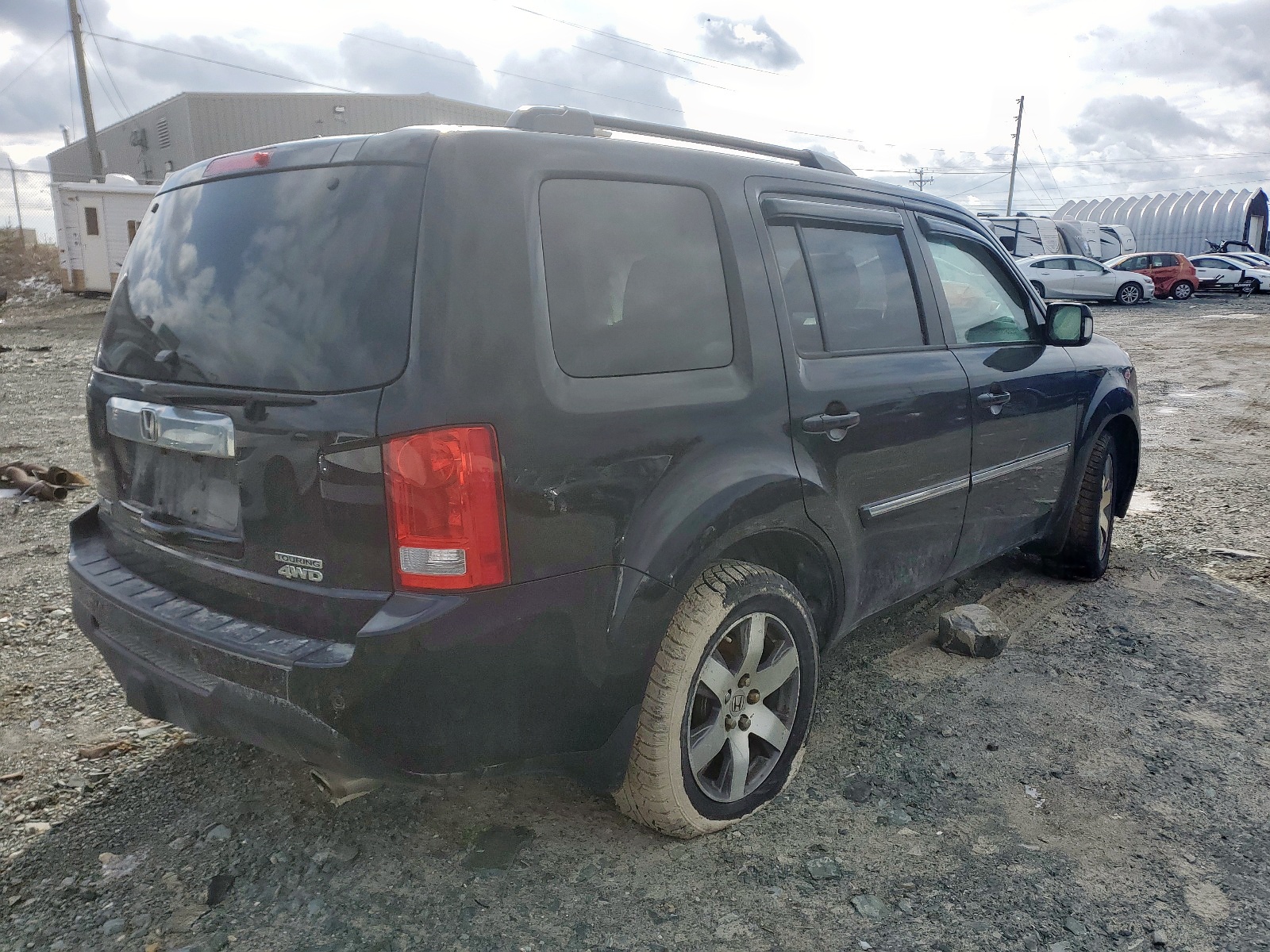 Photo 4 from auction – 2015 HONDA PILOT TOUR with VIN 5FNYF4H95FB504758