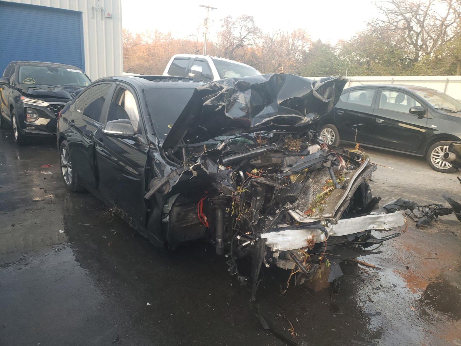 BMW 328 I SULE 2013 with VIN WBA3C1C59DF441871 - Photo from auction