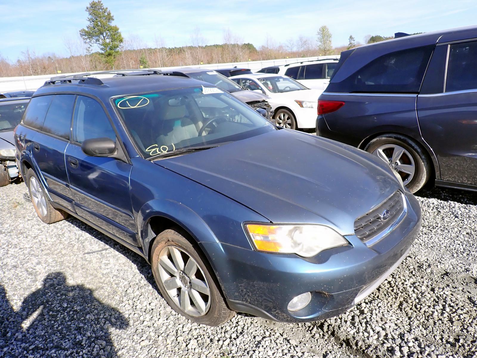 SUBARU LEGACY OUT 2006 with VIN 4S4BP61C267305916 - Photo from auction
