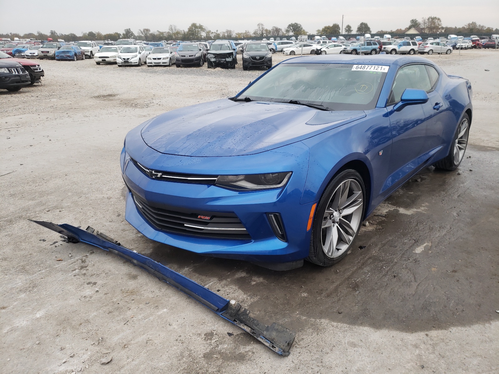 Photo 2 from auction – 2017 CHEVROLET CAMARO LT with VIN 1G1FB1RS4H0179078