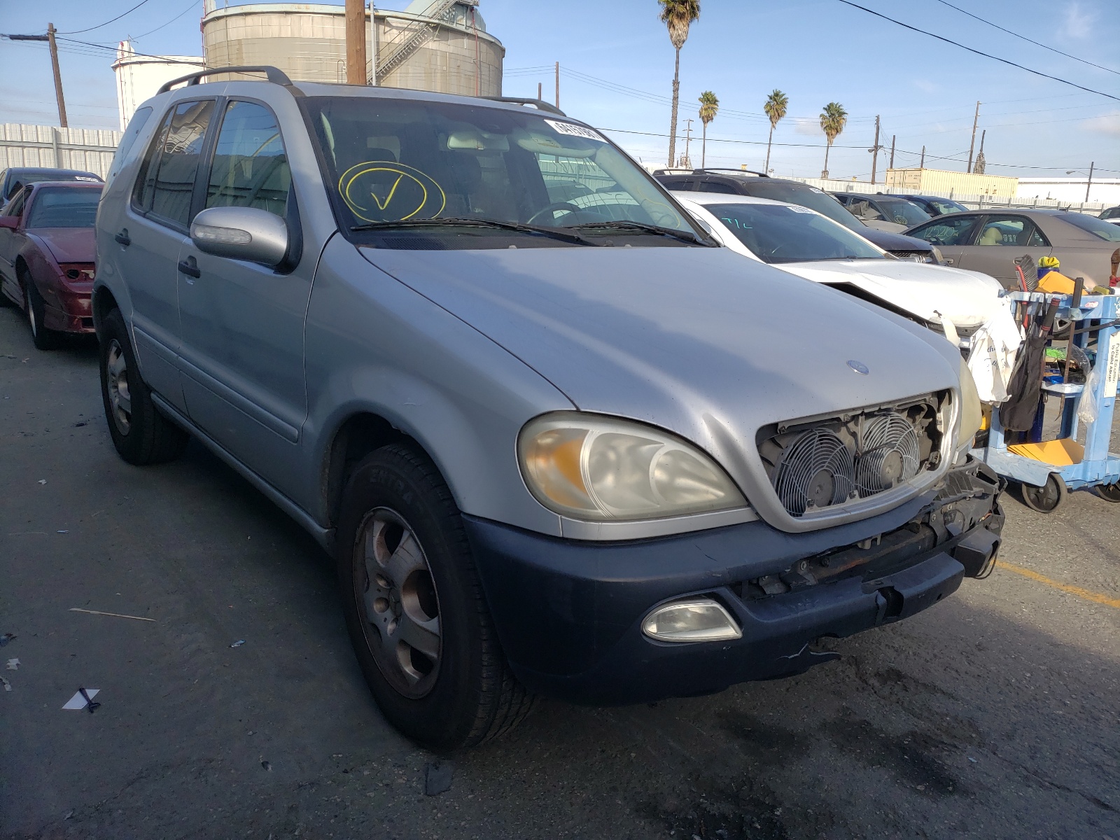 MERCEDES-BENZ ML-CLASS 2002 مع رقم تعريف المركبة 4JGAB54E82A360501 - صورة من المزاد