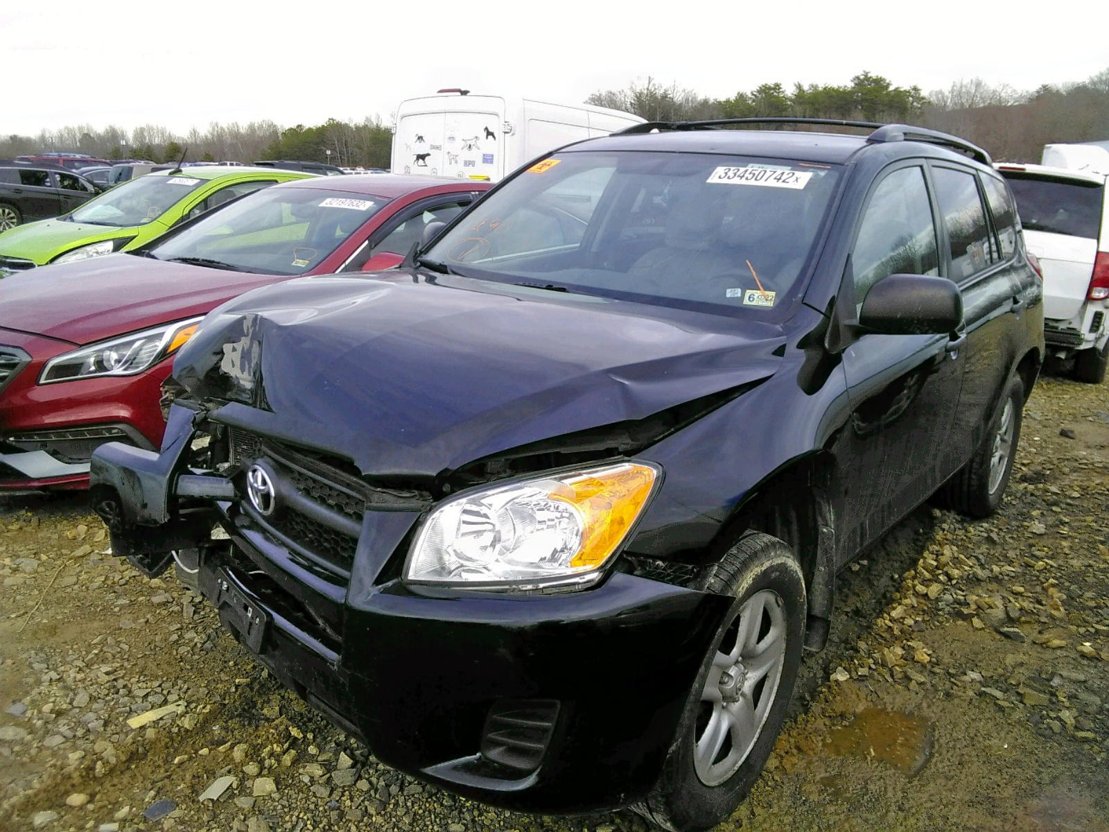 Photo 2 from auction – 2010 TOYOTA RAV4 with VIN 2T3BF4DV6AW072211