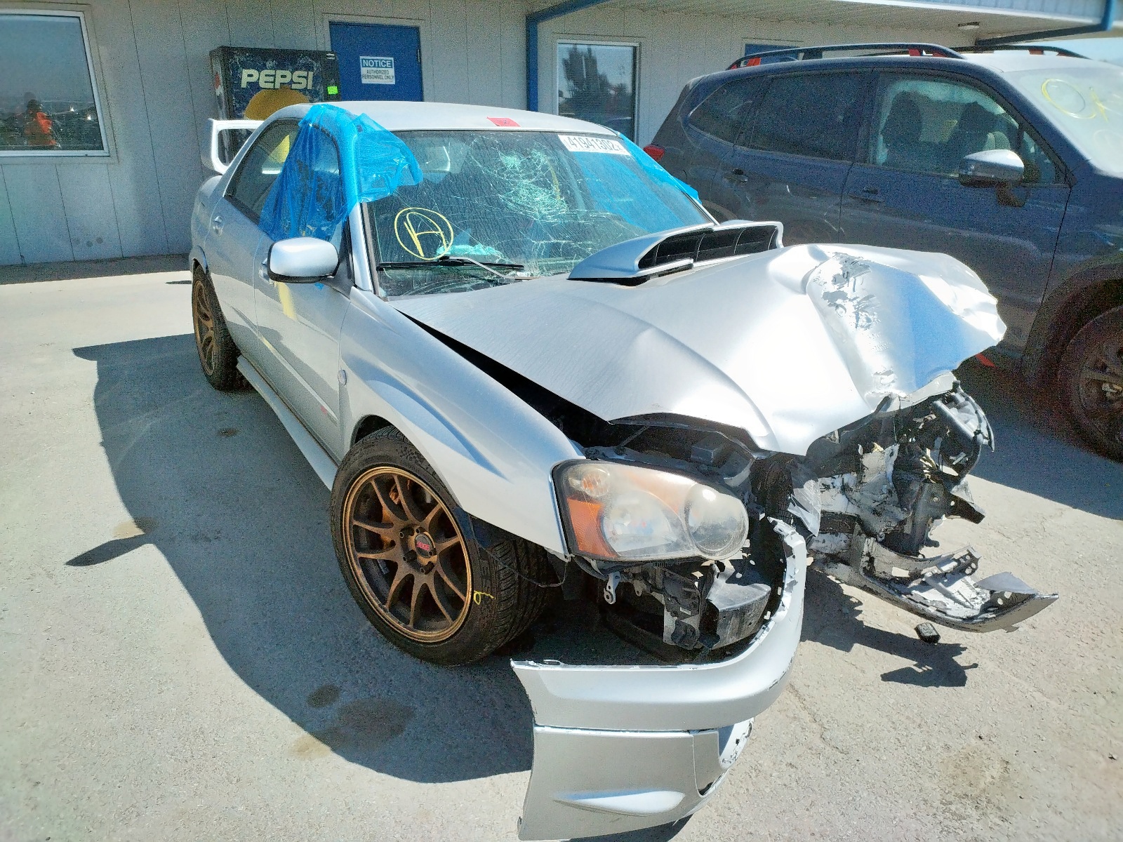 Photo 1 from auction – 2005 SUBARU IMPREZA WR with VIN JF1GD70665L509960