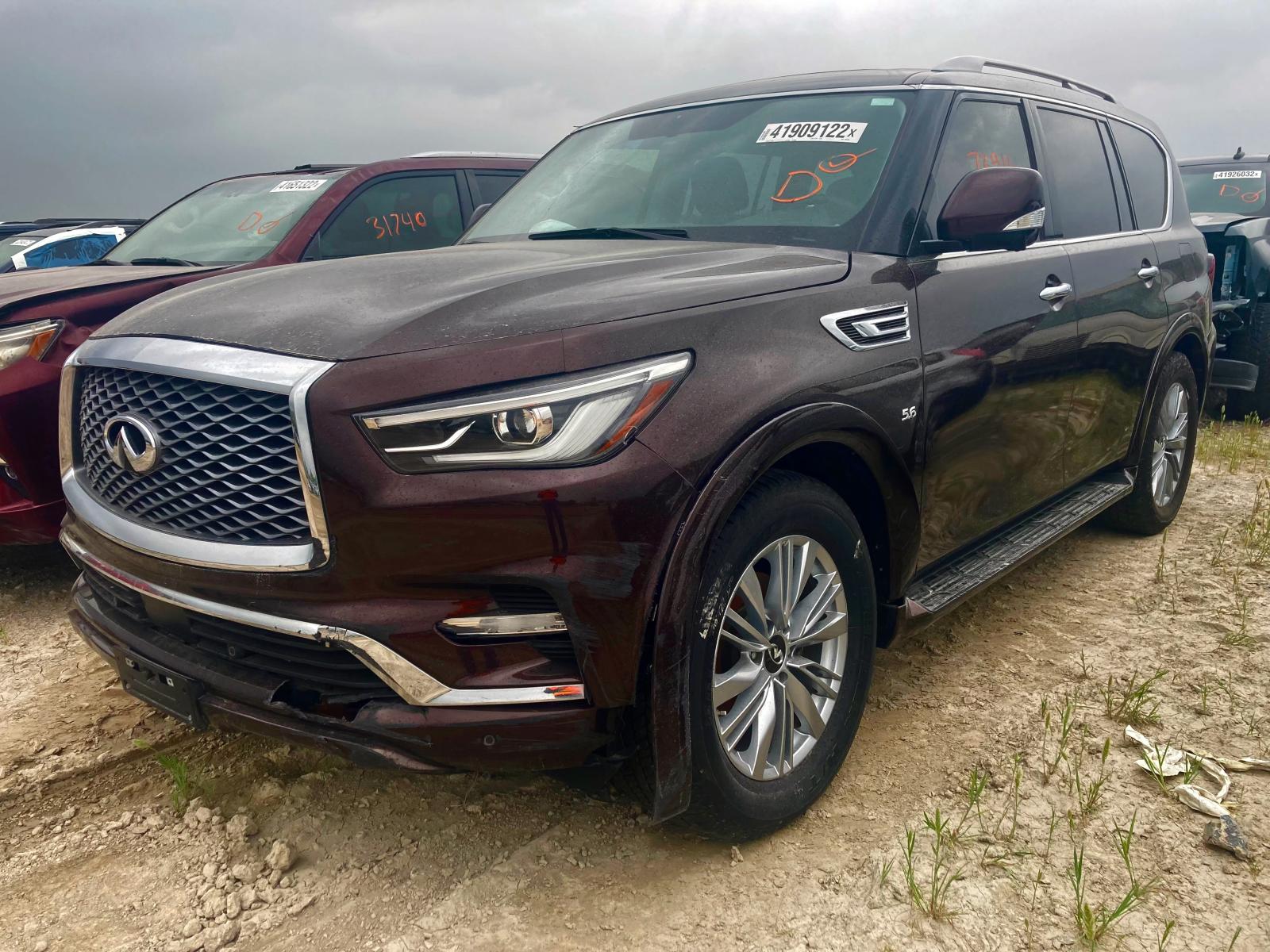 Photo 2 from auction – 2018 INFINITI QX80 BASE with VIN JN8AZ2NFXJ9660549
