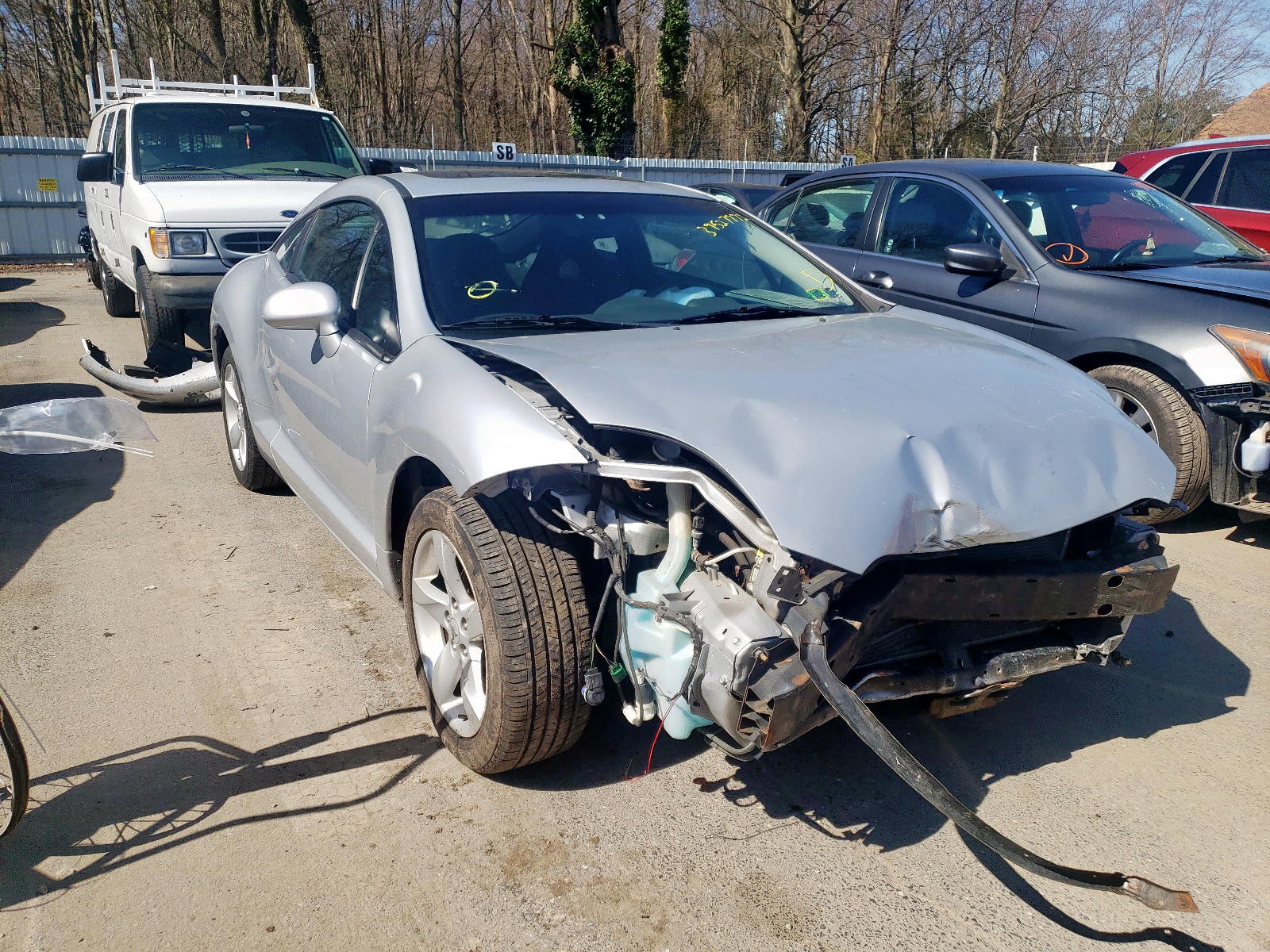 MITSUBISHI ECLIPSE GS 2007 with VIN 4A3AK24F27E009804 - Photo from auction