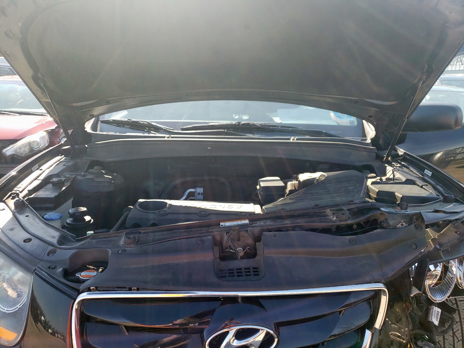 Photo 7 from auction – 2010 HYUNDAI SANTA FE G with VIN 5NMSG3AB6AH403925