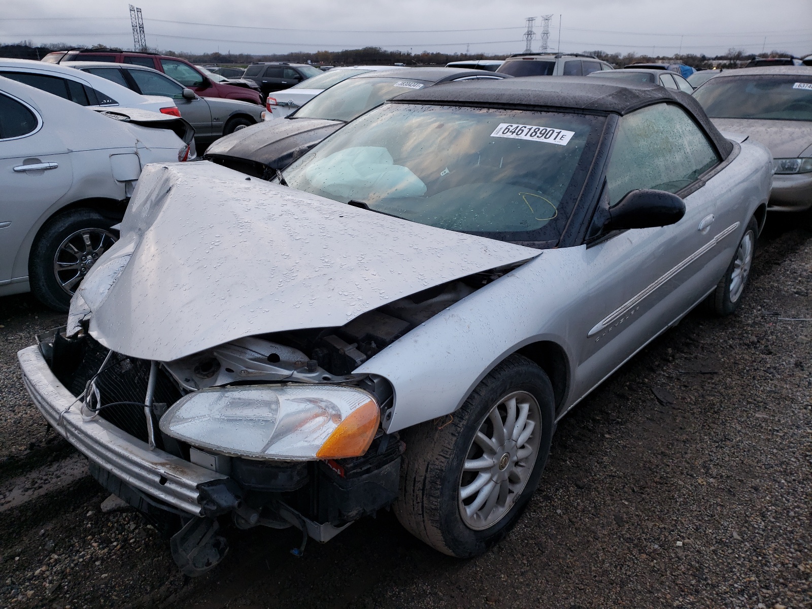 Photo 2 from auction – 2001 CHRYSLER SEBRING LX with VIN 1C3EL45U41N603199