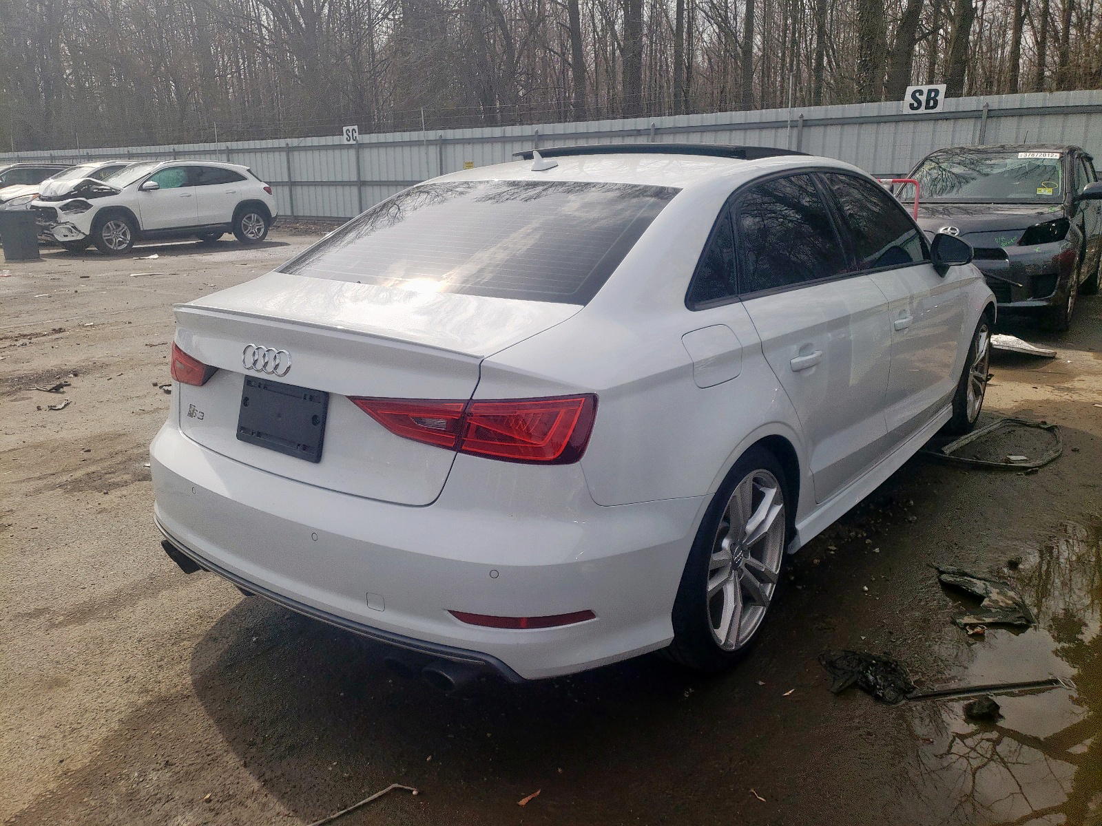 Photo 4 from auction – 2016 AUDI S3 PREMIUM with VIN WAUB1GFF6G1100129