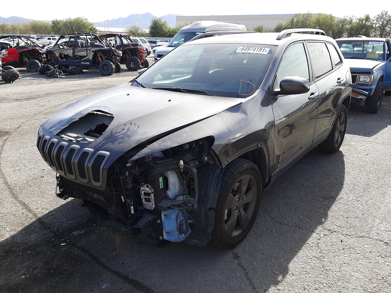 Photo 2 from auction – 2017 JEEP CHEROKEE L with VIN 1C4PJLCS1HW549404