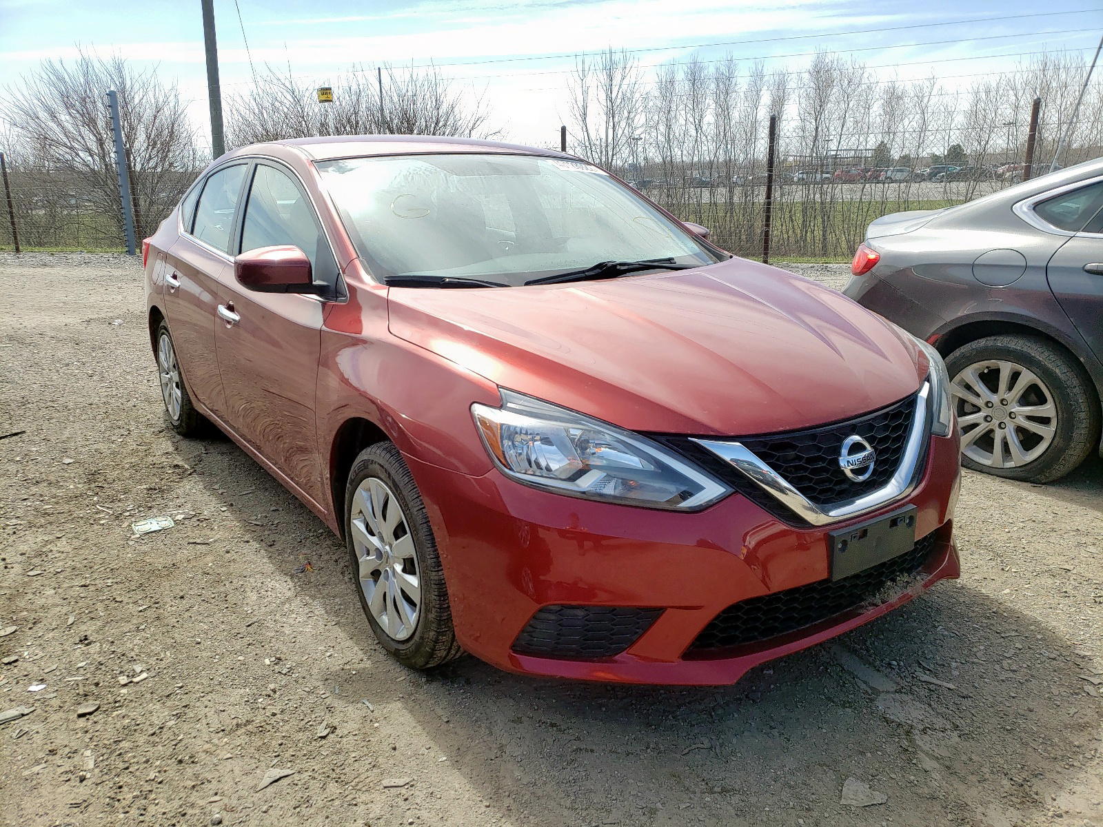 NISSAN SENTRA S 2016 with VIN 3N1AB7AP1GL655657 - Photo from auction