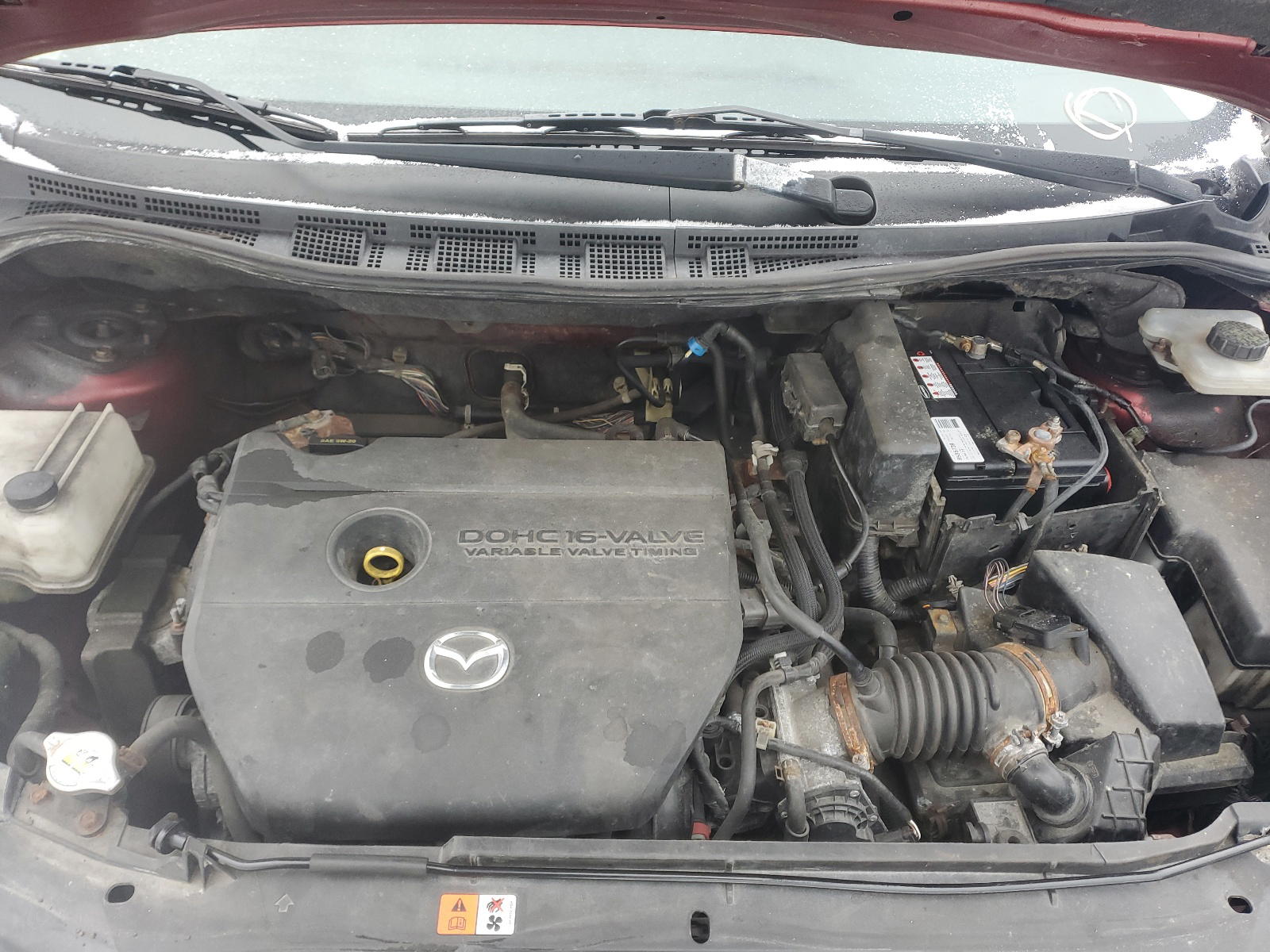 Photo 7 from auction – 2008 MAZDA MAZDA 5 with VIN JM1CR293980327200
