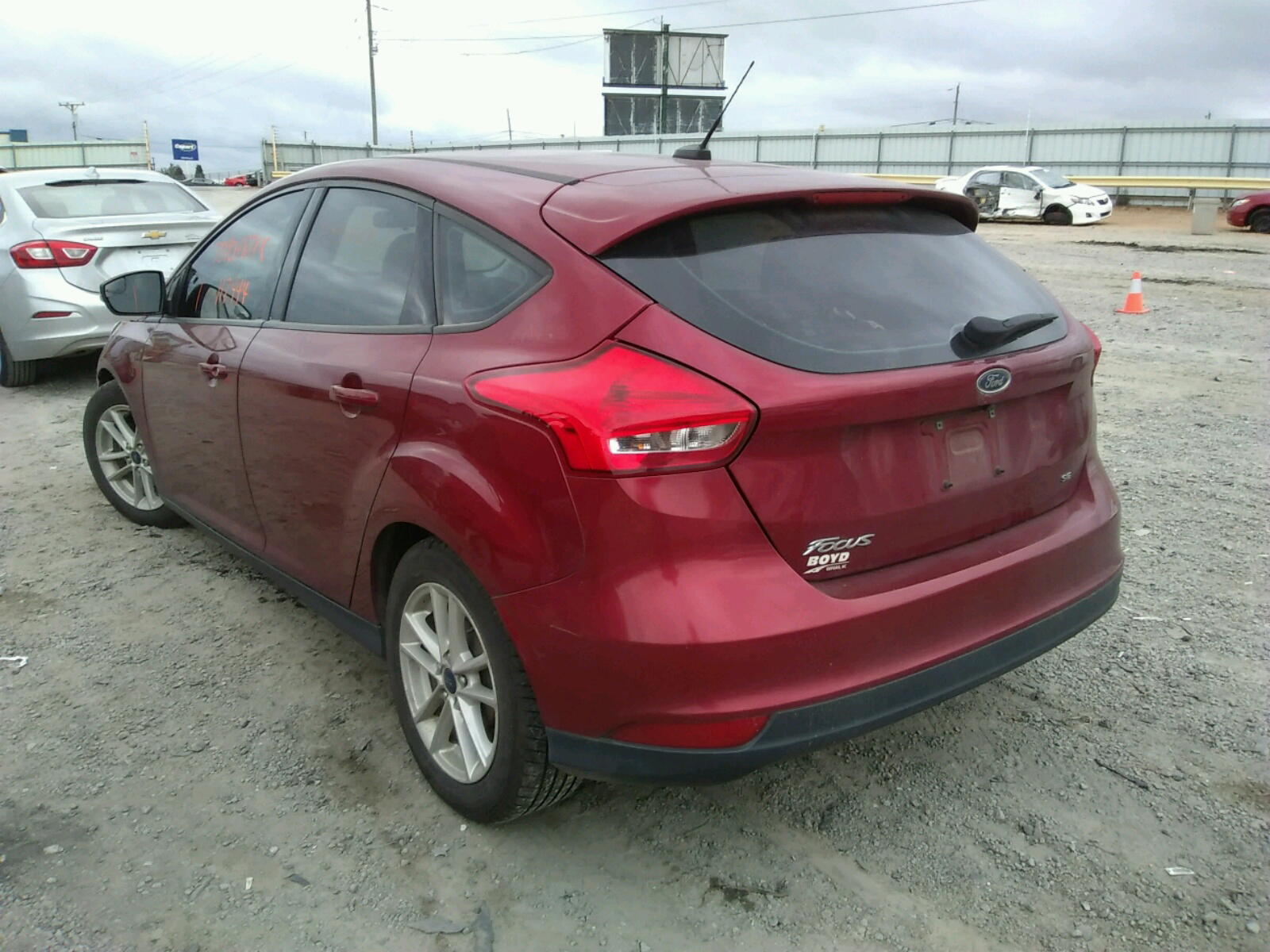 Photo 3 from auction – 2017 FORD FOCUS SE with VIN 1FADP3K28HL274690