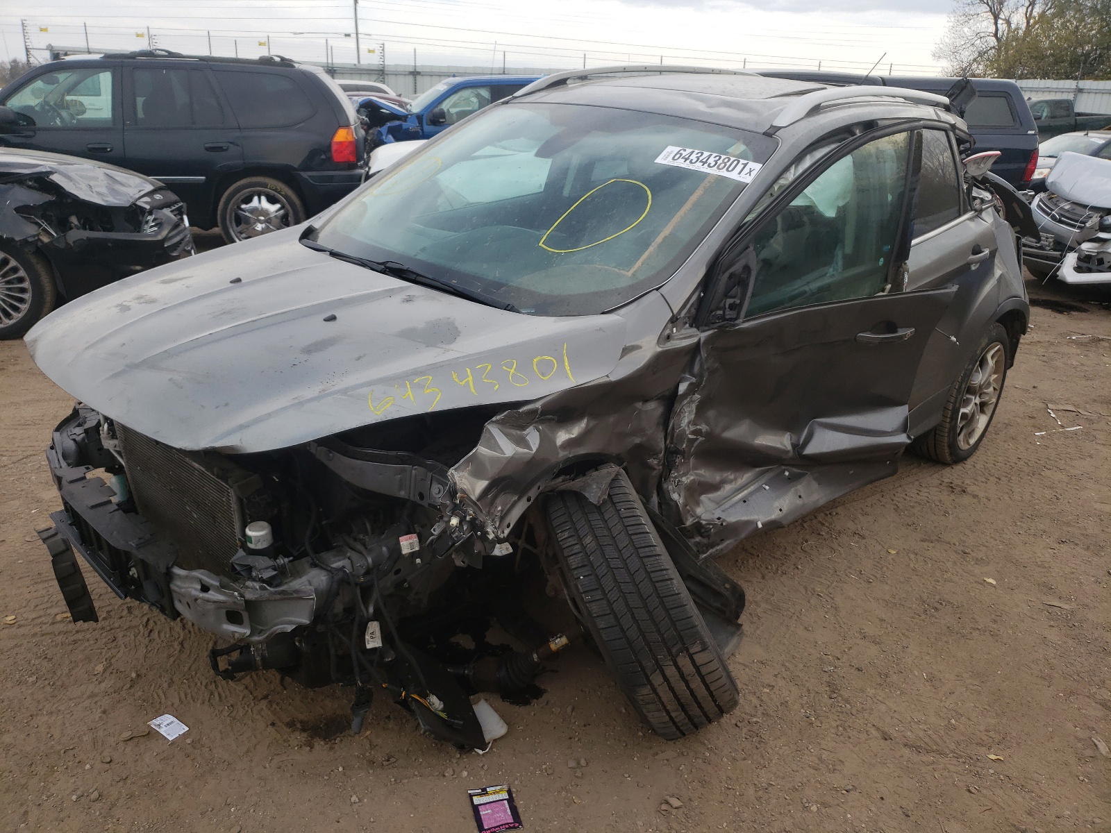 Photo 2 from auction – 2014 FORD ESCAPE TIT with VIN 1FMCU9J97EUA34211