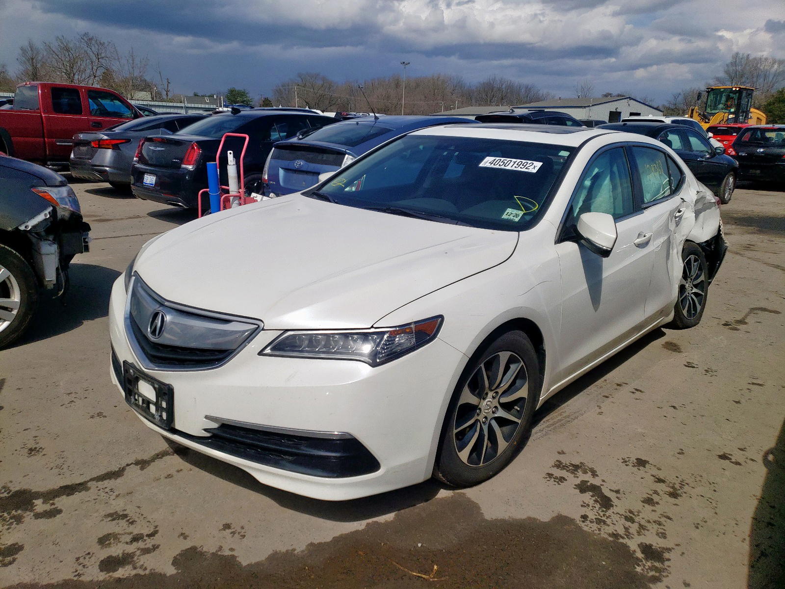 Photo 2 from auction – 2015 ACURA TLX TECH with VIN 19UUB1F5XFA011869