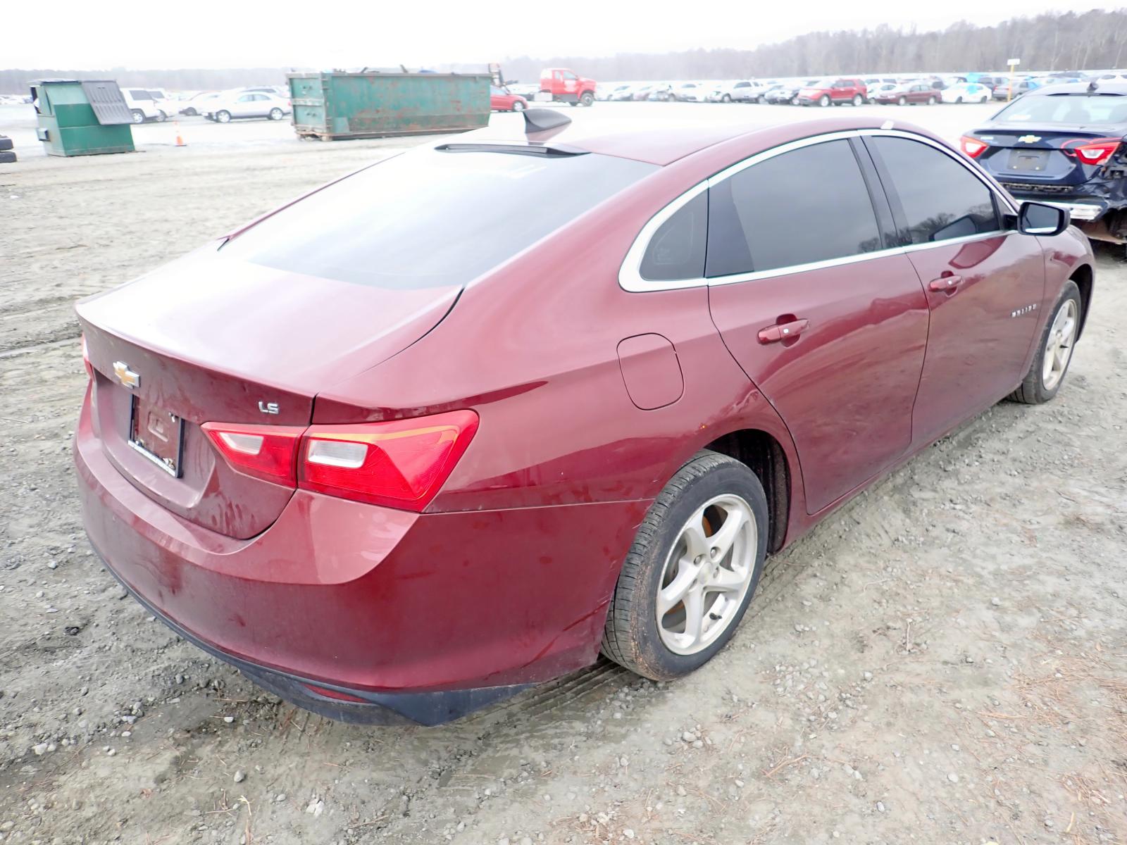 Photo 4 from auction – 2016 CHEVROLET MALIBU LS with VIN 1G1ZB5ST7GF174251