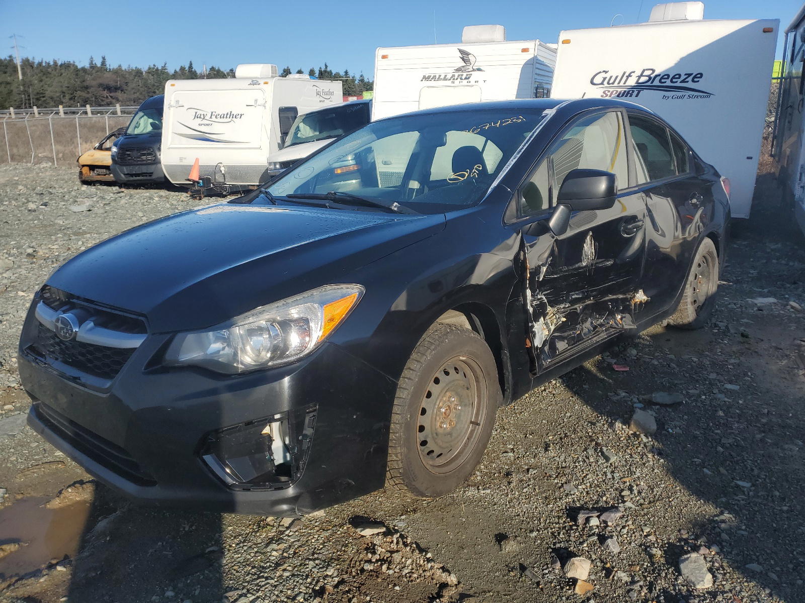 Photo 2 from auction – 2014 SUBARU IMPREZA with VIN JF1GJAA64EG018882