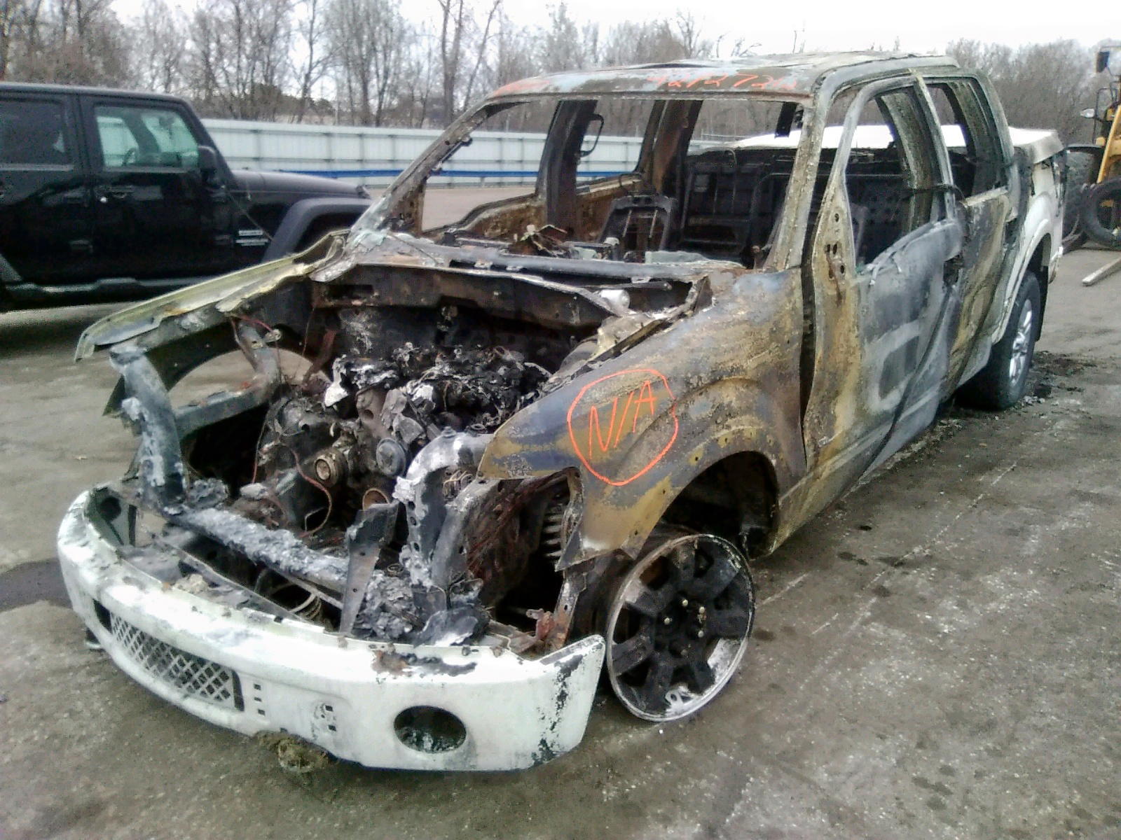 Photo 2 from auction – 2012 FORD F150 SUPER with VIN 1FTFW1ET3CFC79463