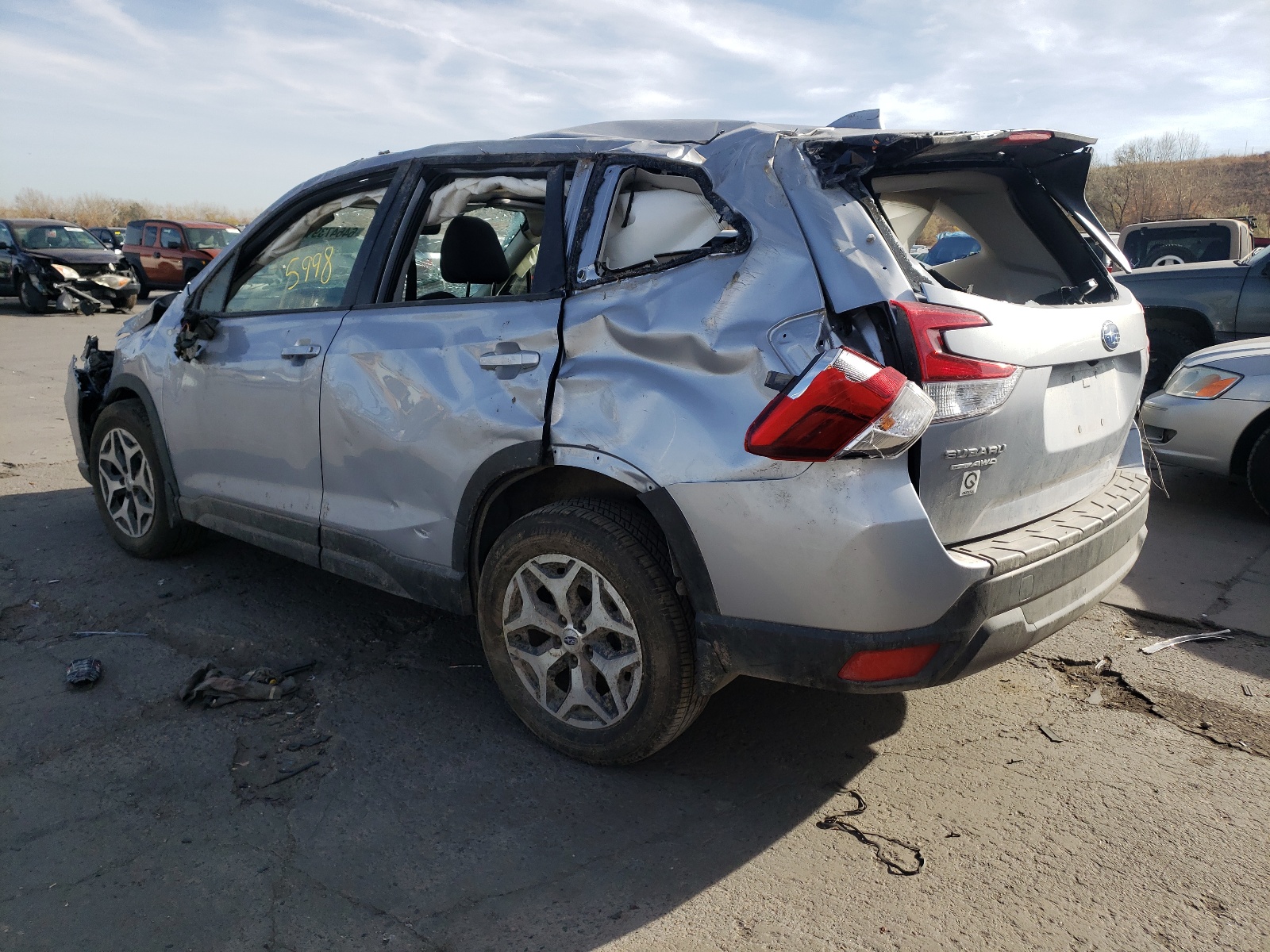 Photo 3 from auction – 2021 SUBARU FORESTER P with VIN JF2SKAFC1MH537981