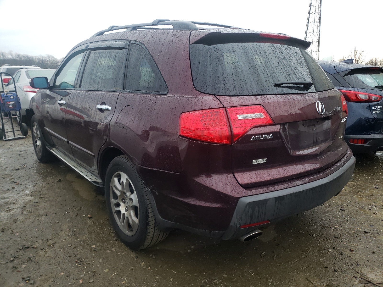 Photo 3 from auction – 2008 ACURA MDX TECHNO with VIN 2HNYD28478H519252