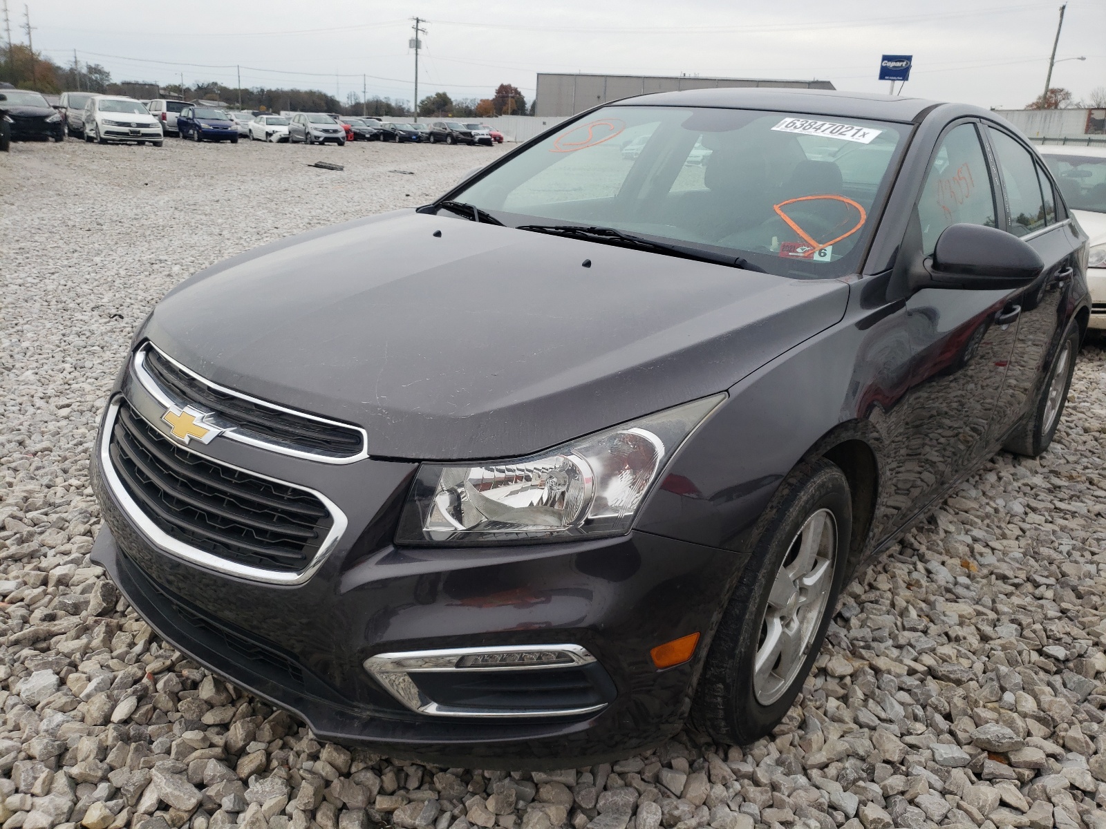 Photo 2 from auction – 2015 CHEVROLET CRUZE LT with VIN 1G1PC5SB0F7130693
