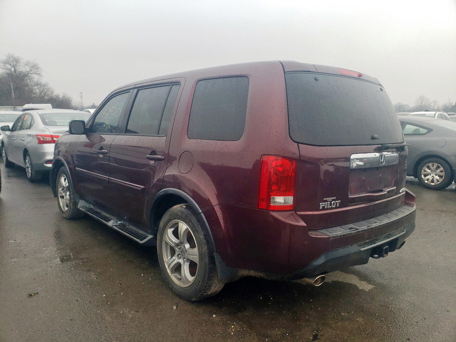 Photo 3 from auction – 2012 HONDA PILOT EXL with VIN 5FNYF4H55CB013759
