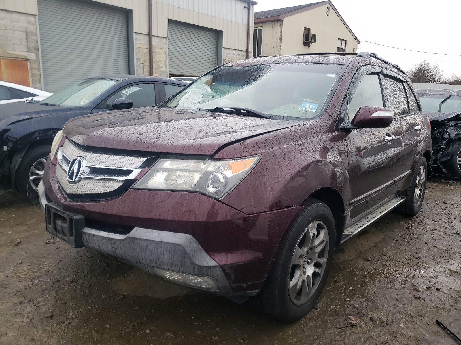 Photo 2 from auction – 2008 ACURA MDX TECHNO with VIN 2HNYD28478H519252