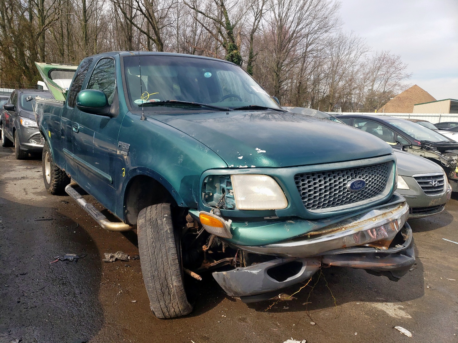 Photo 1 from auction – 2000 FORD F150 with VIN 1FTRX18LXYNA91610