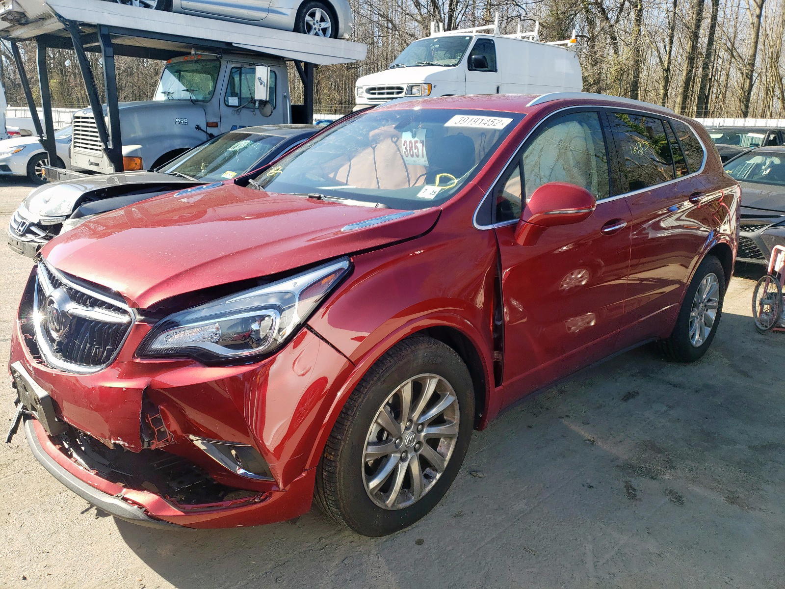 Photo 2 from auction – 2020 BUICK ENVISION E with VIN LRBFXCSA3LD060041