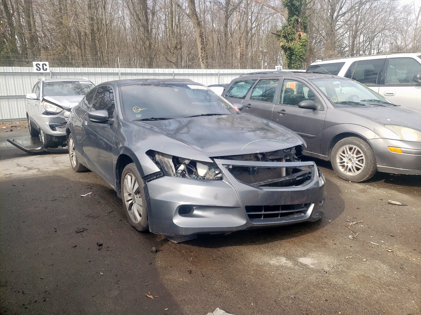 Photo 1 from auction – 2012 HONDA ACCORD LX with VIN 1HGCS1B33CA001969