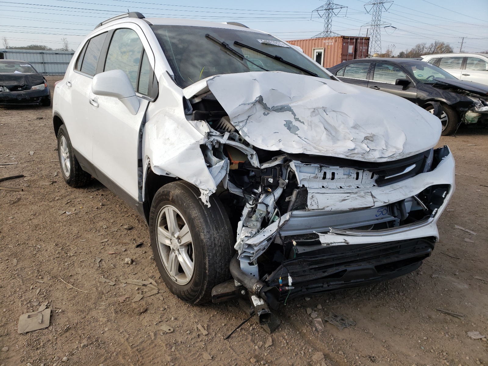 CHEVROLET TRAX 1LT 2018 with VIN 3GNCJLSB6JL328156 - Photo from auction