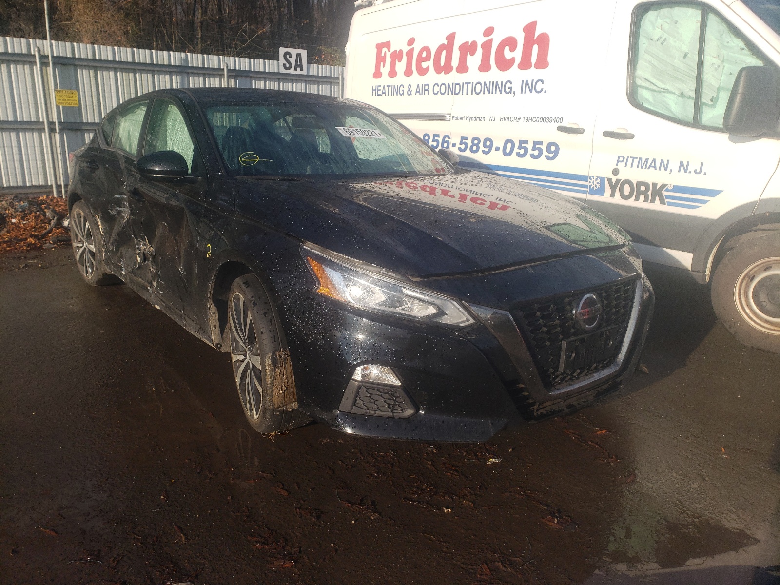 NISSAN ALTIMA SR 2019 with VIN 1N4BL4CV4KC141210 - Photo from auction