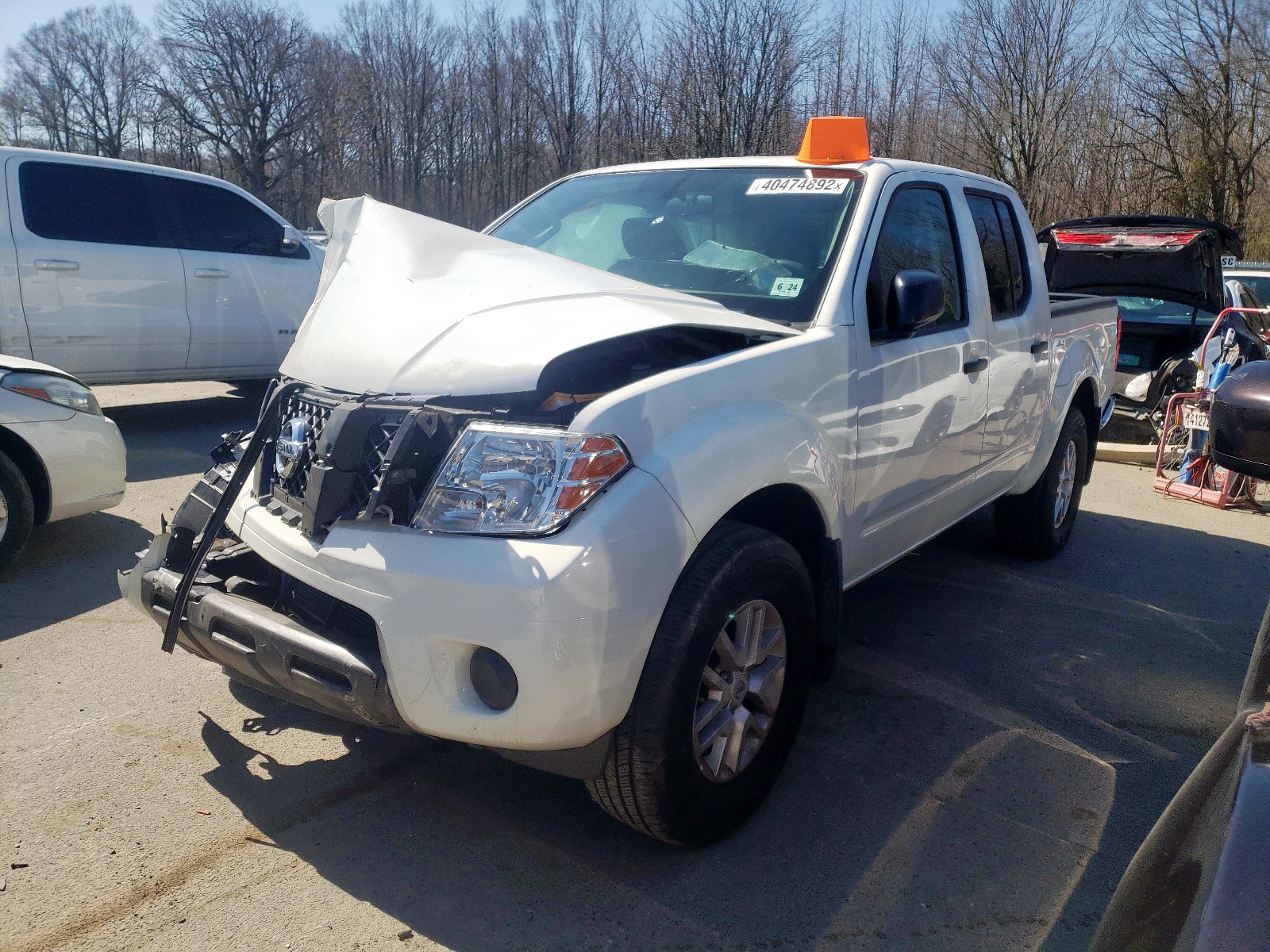 Photo 2 from auction – 2019 NISSAN FRONTIER S with VIN 1N6AD0EV1KN777092
