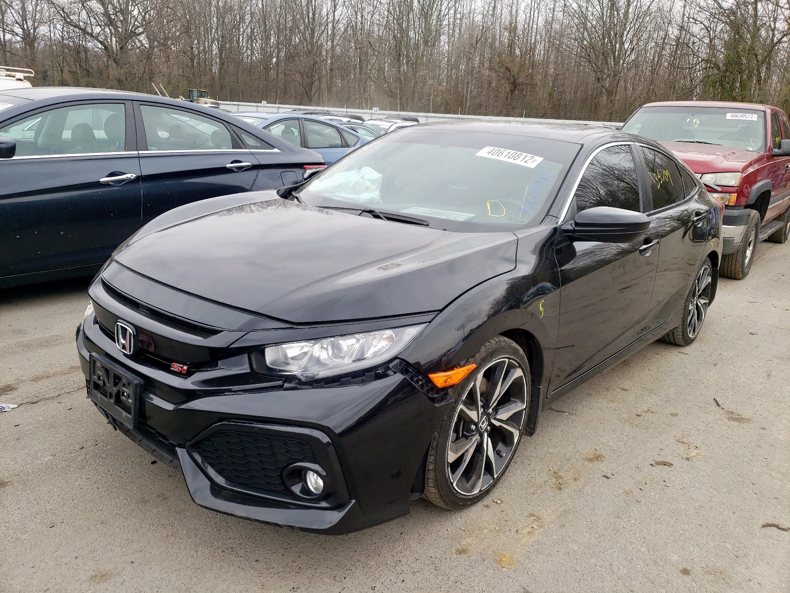 Photo 2 from auction – 2018 HONDA CIVIC SI with VIN 2HGFC1E55JH704088
