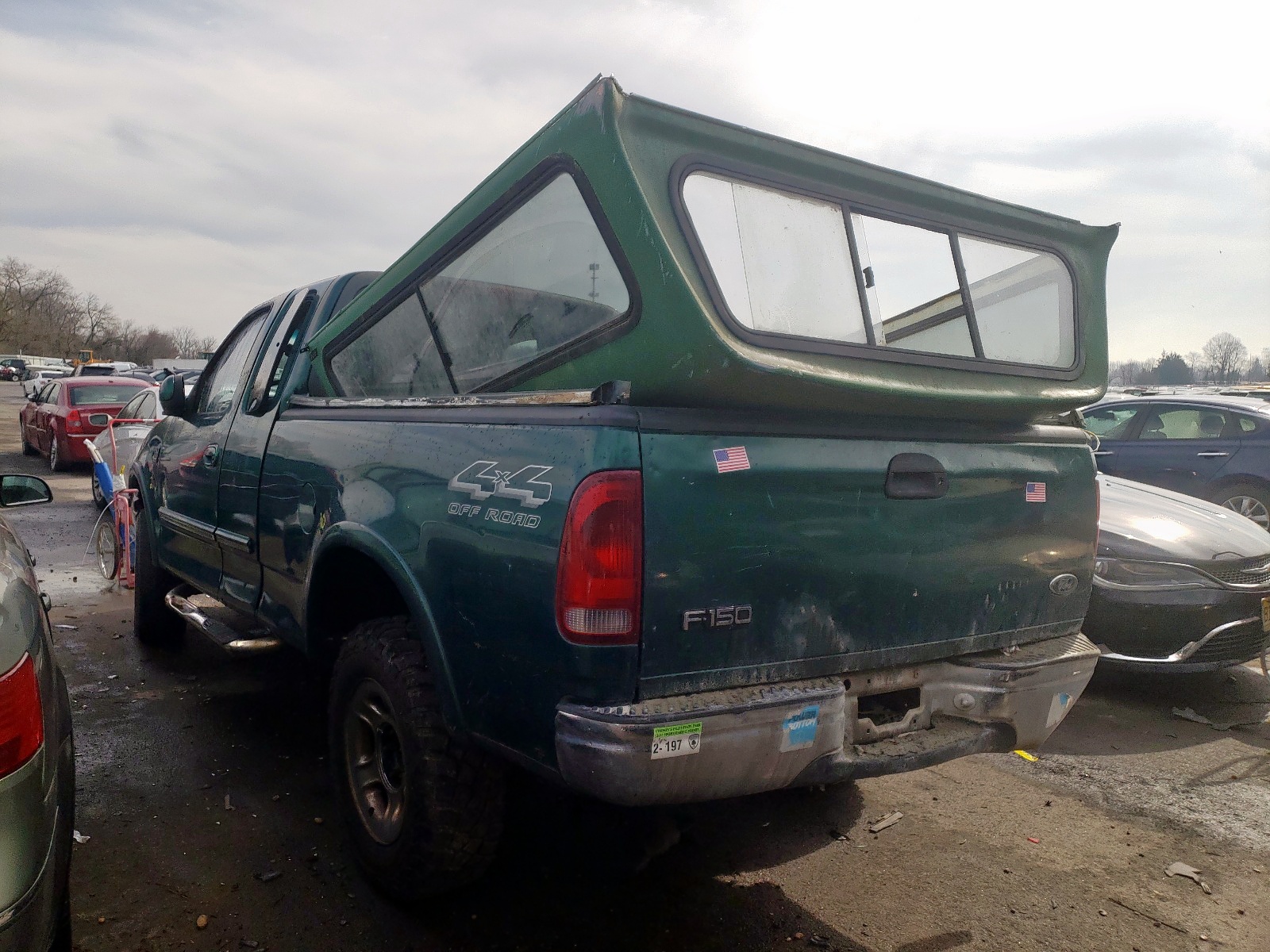 Photo 3 from auction – 2000 FORD F150 with VIN 1FTRX18LXYNA91610