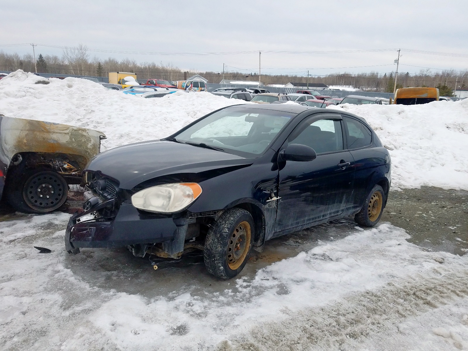 Photo 2 from auction – 2007 HYUNDAI ACCENT BAS with VIN KMHCN35C37U015139