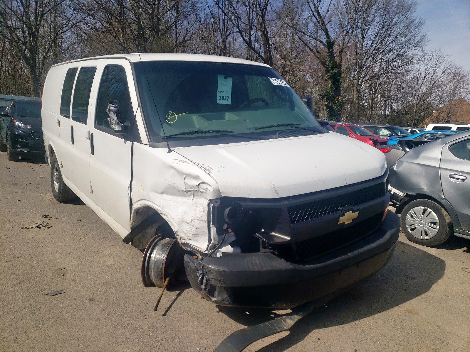 Photo 1 from auction – 2016 CHEVROLET EXPRESS G2 with VIN 1GCWGAFF9H1128556
