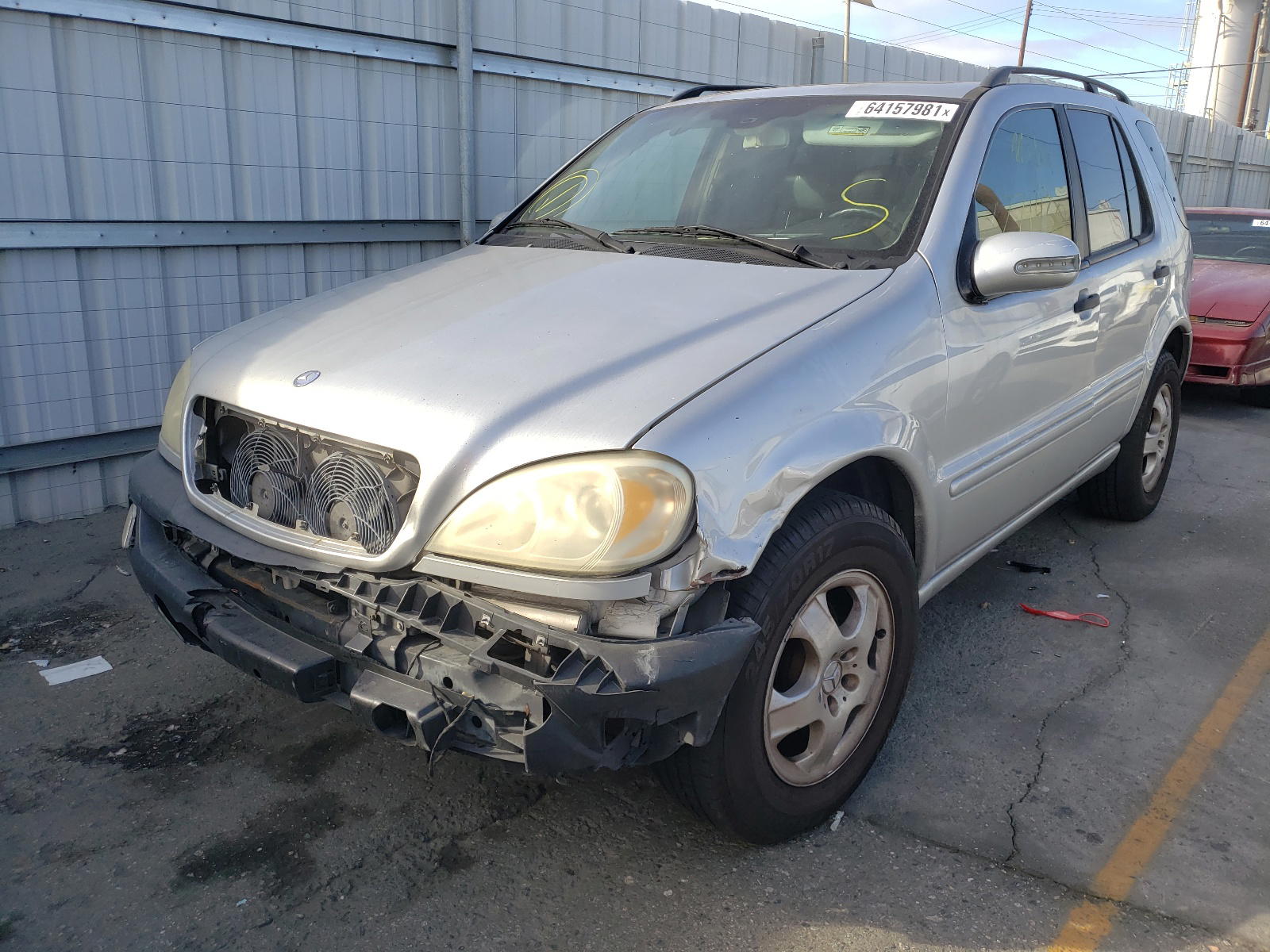 Photo 2 from auction – 2002 MERCEDES-BENZ ML-CLASS with VIN 4JGAB54E82A360501