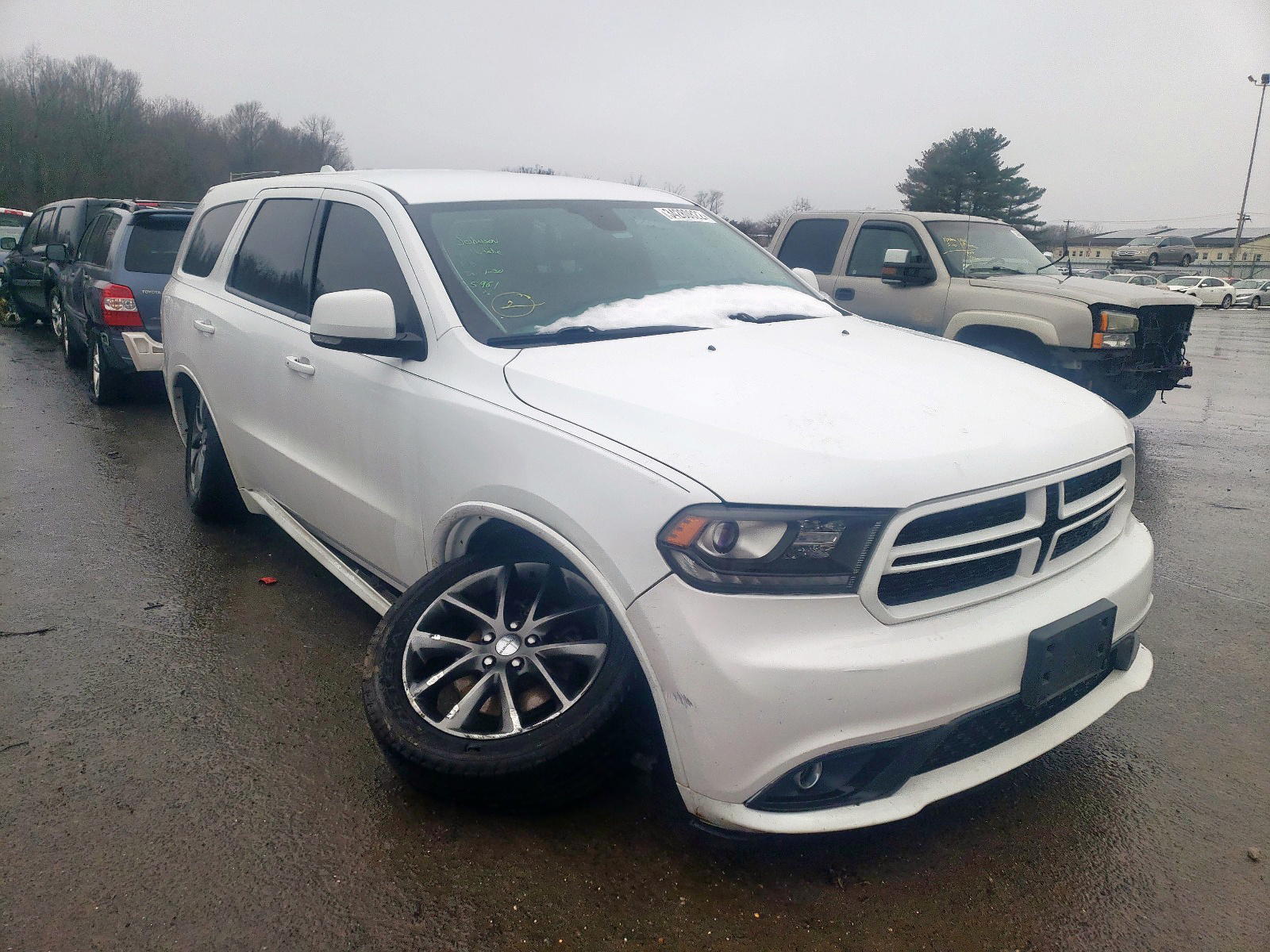 DODGE DURANGO GT 2018 with VIN 1C4RDJDG1JC160333 - Photo from auction