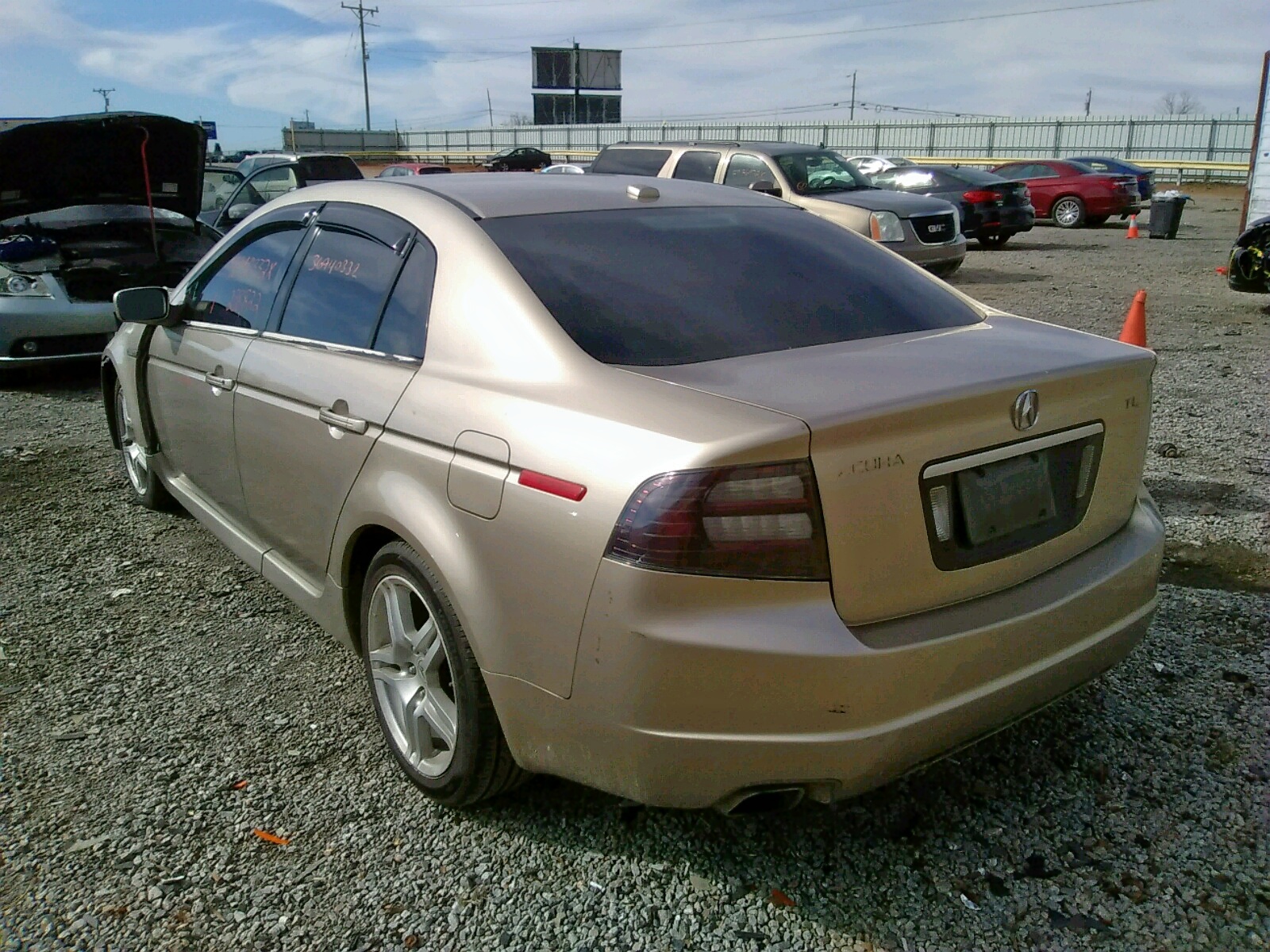 Photo 3 from auction – 2007 ACURA TL with VIN 19UUA66267A022861