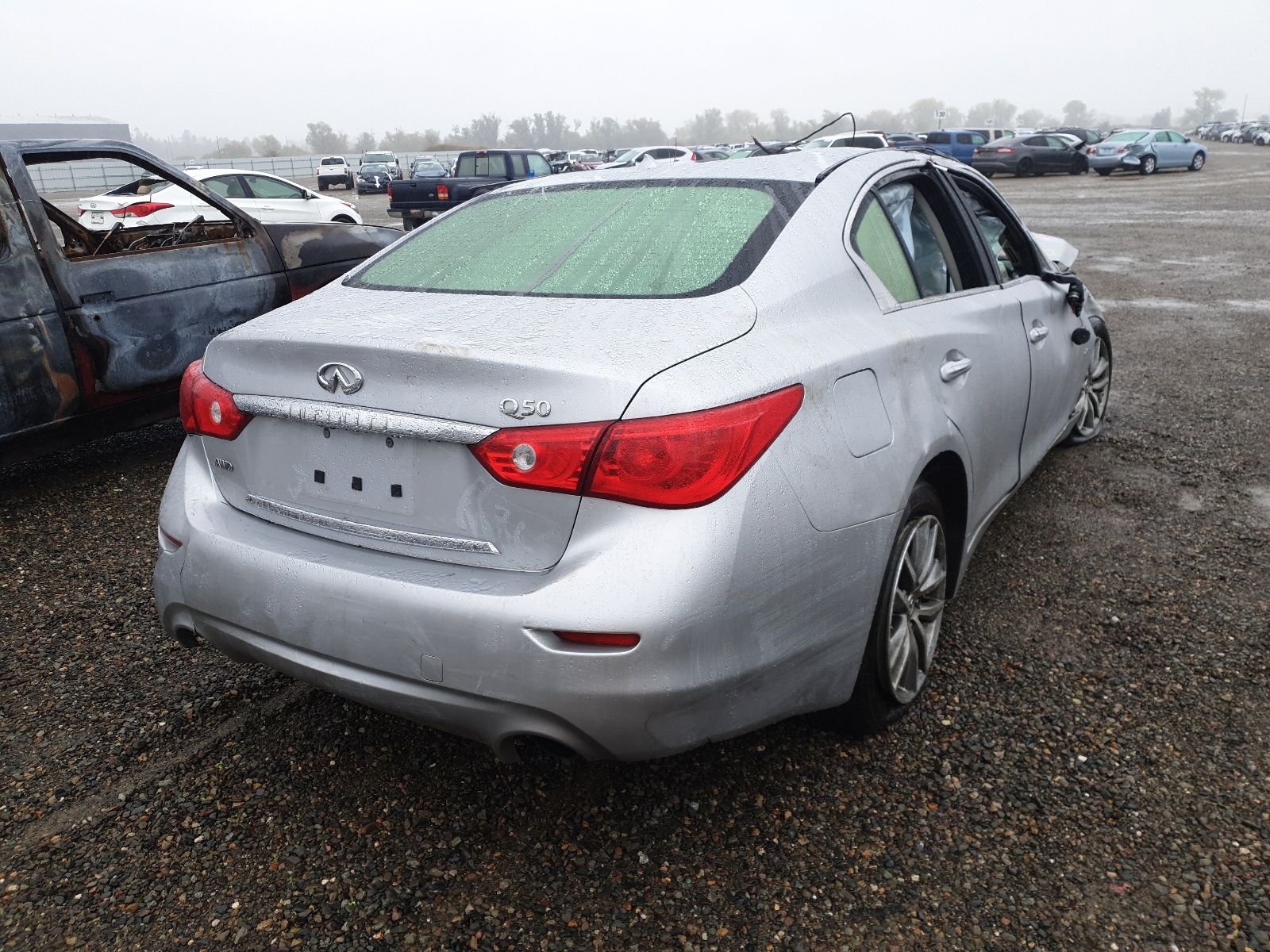 Photo 4 from auction – 2016 INFINITI Q50 BASE with VIN JN1CV7AR4GM252800