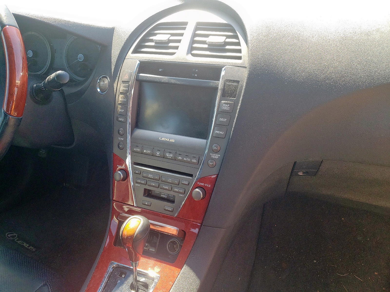 Photo 9 from auction – 2007 LEXUS ES 350 with VIN JTHBJ46G672028397