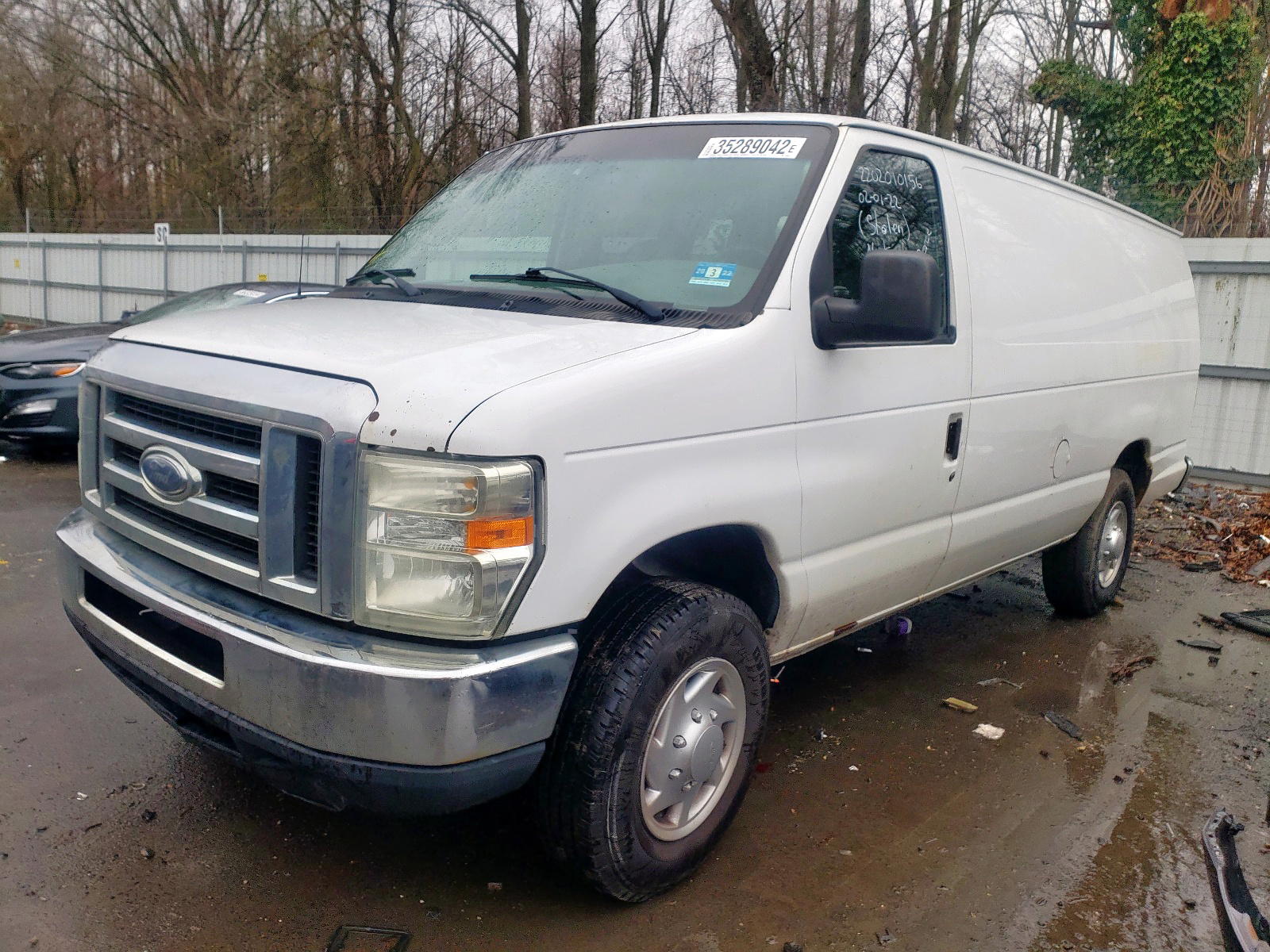 Photo 2 from auction – 2008 FORD ECONOLINE with VIN 1FTNS24W58DA18850