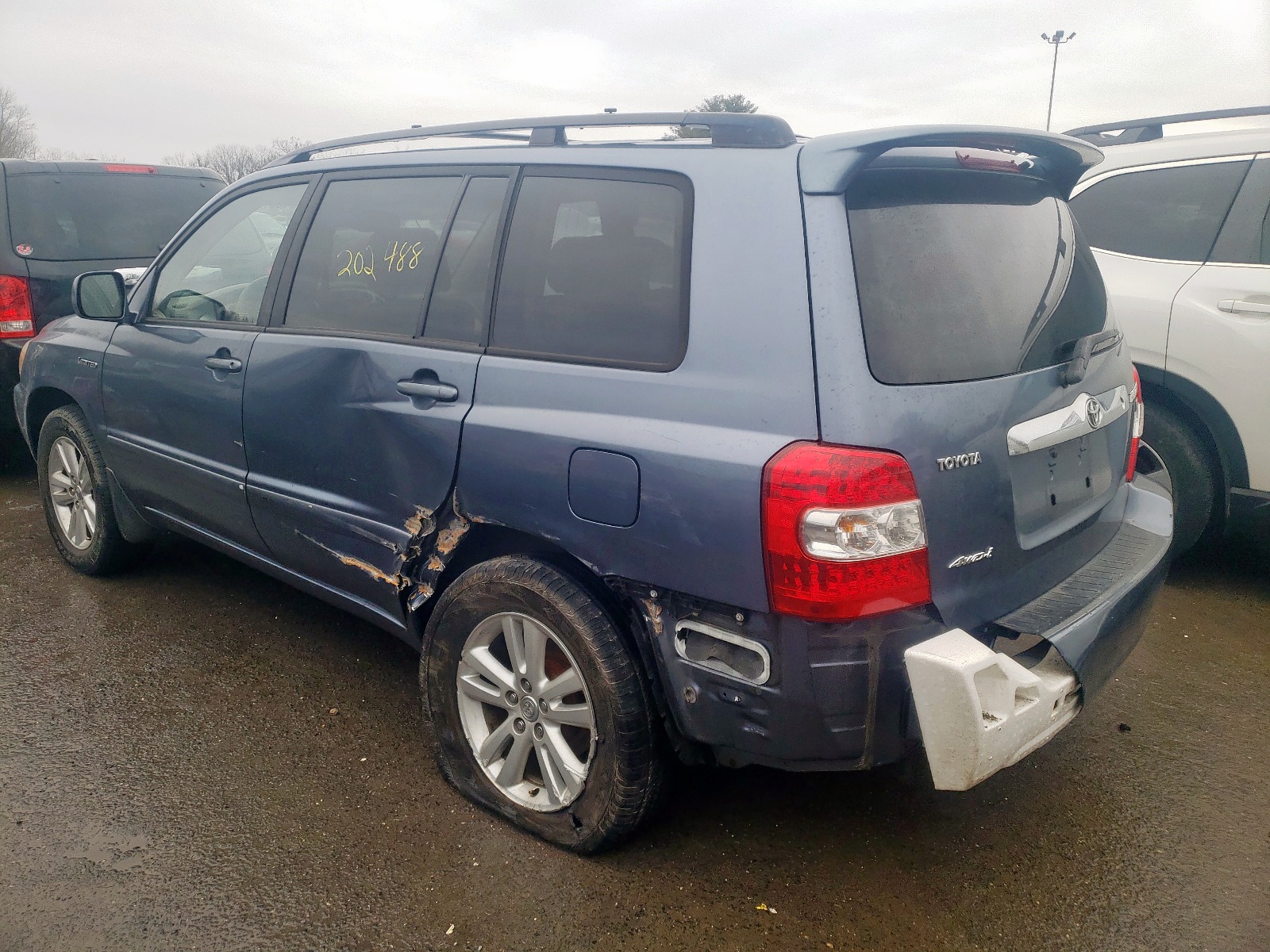 Фото 3 с аукциона – 2006 TOYOTA HIGHLANDER с VIN JTEEW21A560014780